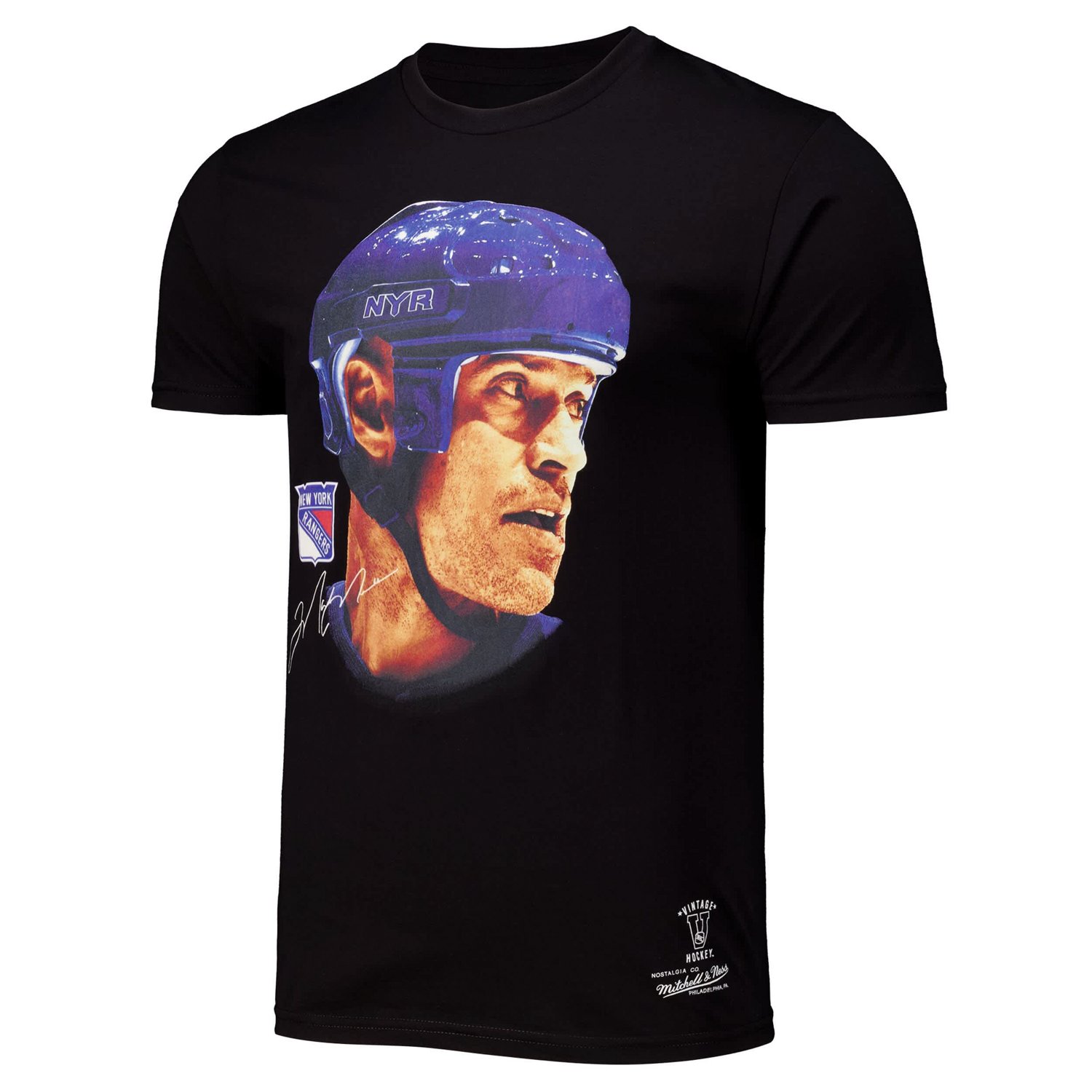 Mitchell  Ness Mark Messier New York Rangers Big Face T-Shirt                                                                    - view number 2