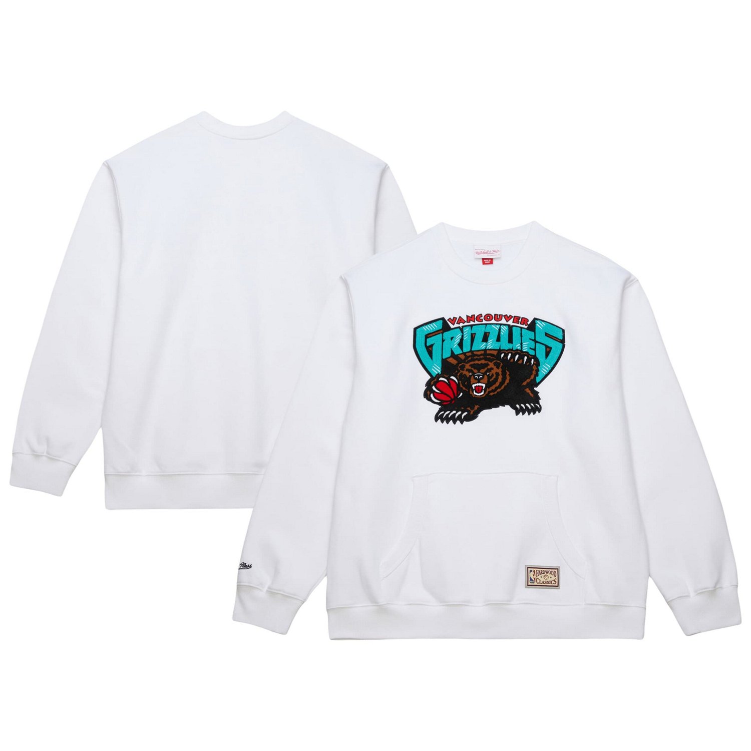 Mitchell  Ness Memphis Grizzlies Nights Pullover Sweatshirt