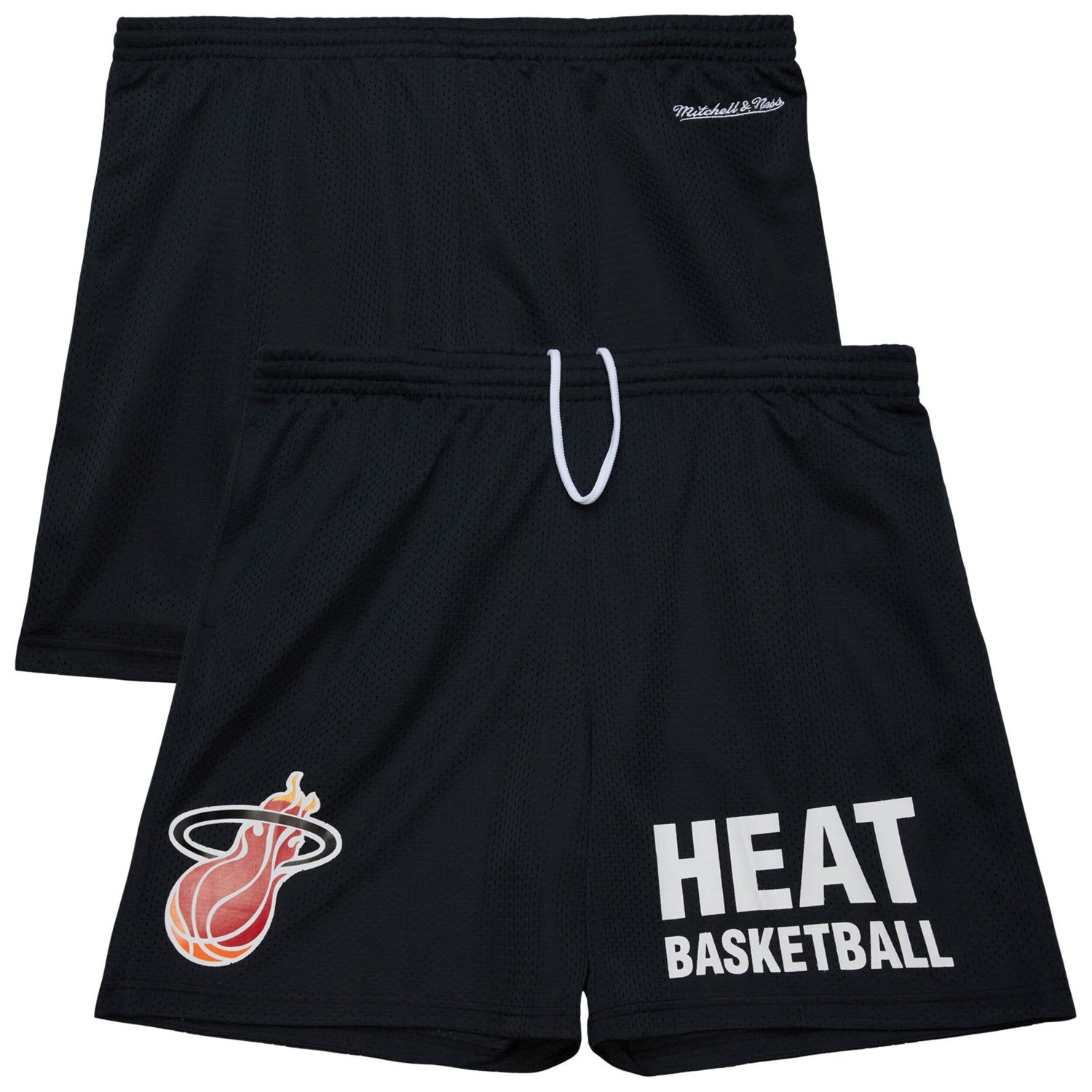 Mitchell  Ness Miami Heat Hardwood Classics Gameday Mesh Shorts                                                                  - view number 1