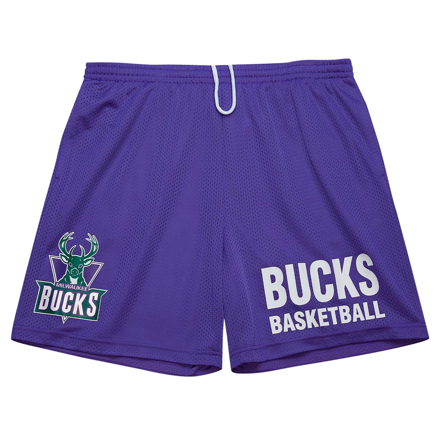 Mitchell  Ness Milwaukee Bucks Hardwood Classics Gameday Mesh Shorts - view number 2