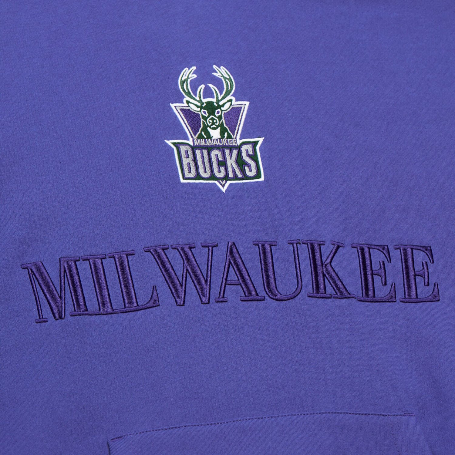 Mitchell  Ness Milwaukee Bucks Hardwood Classics Team OG 30 Pullover Hoodie
