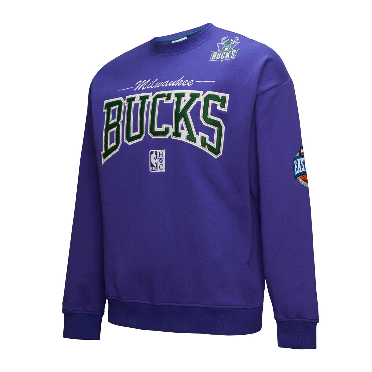 Mitchell  Ness Milwaukee Bucks Hardwood Classics There  Back 20 Vintage Pullover Sweatshirt - view number 2