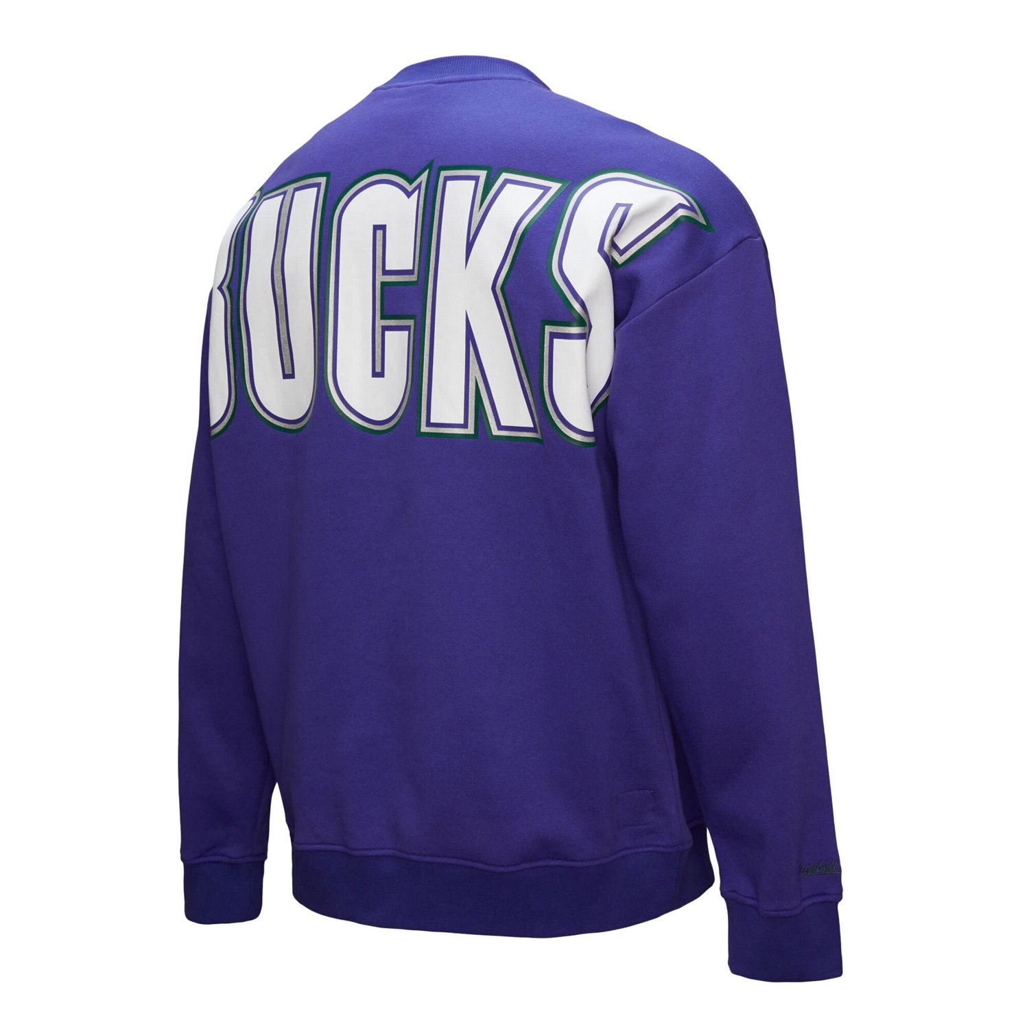 Mitchell  Ness Milwaukee Bucks Hardwood Classics There  Back 20 Vintage Pullover Sweatshirt - view number 3