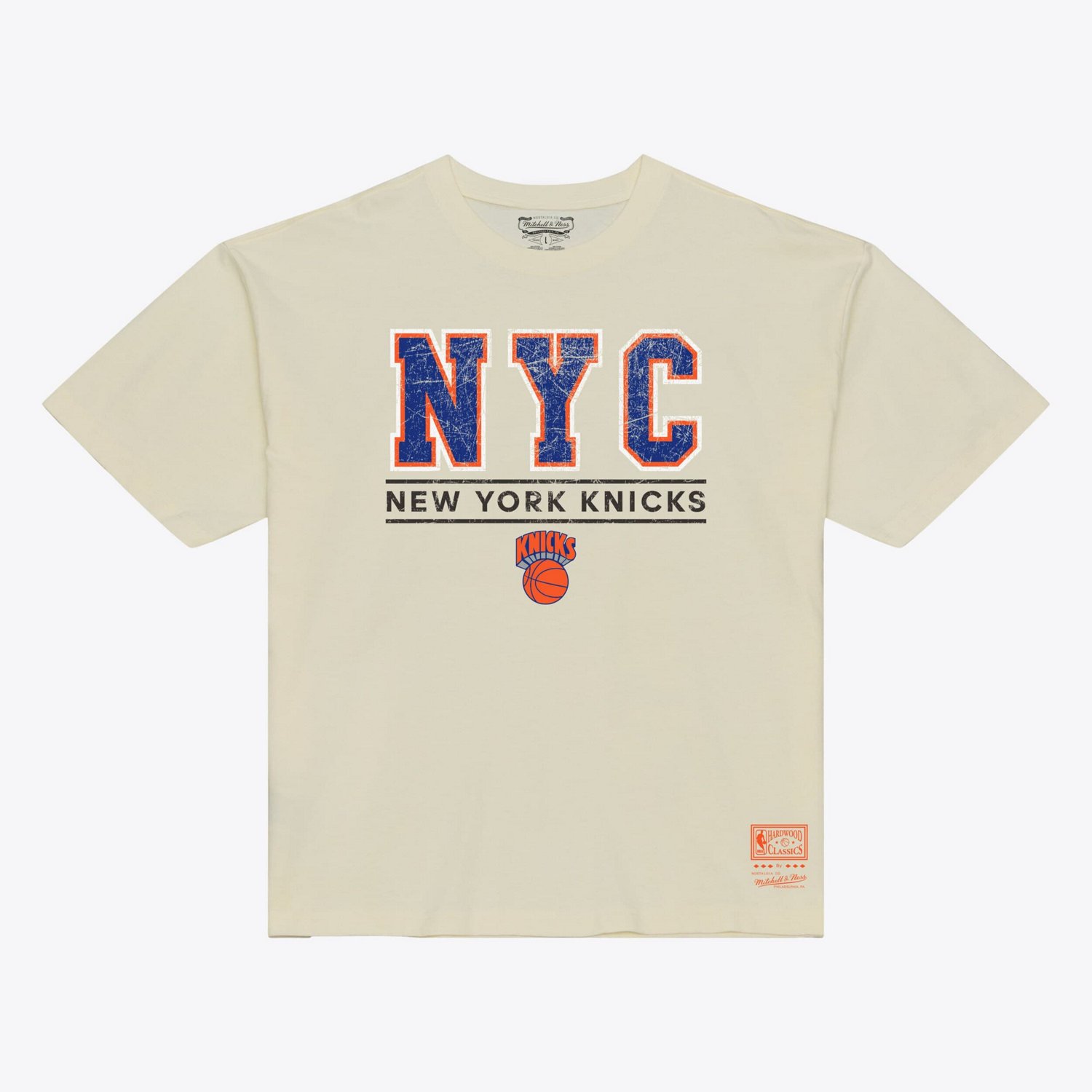 Mitchell  Ness New York Knicks Abbreviation Arch T-Shirt