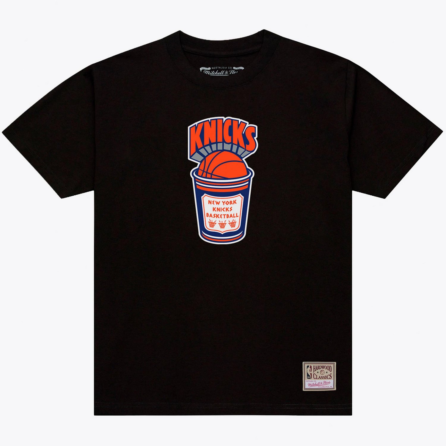 Mitchell  Ness New York Knicks Coffee Cup T-Shirt