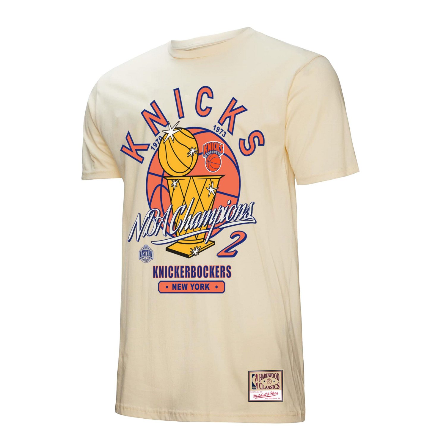 Mitchell  Ness New York Knicks Hardwood Classics Champions Vintage T-Shirt - view number 2