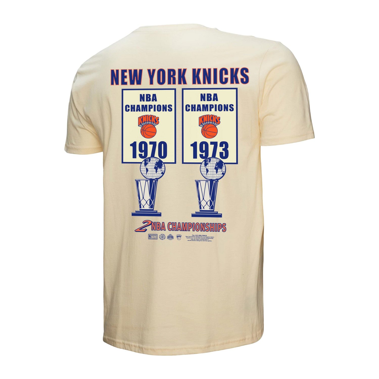 Mitchell  Ness New York Knicks Hardwood Classics Champions Vintage T-Shirt - view number 3