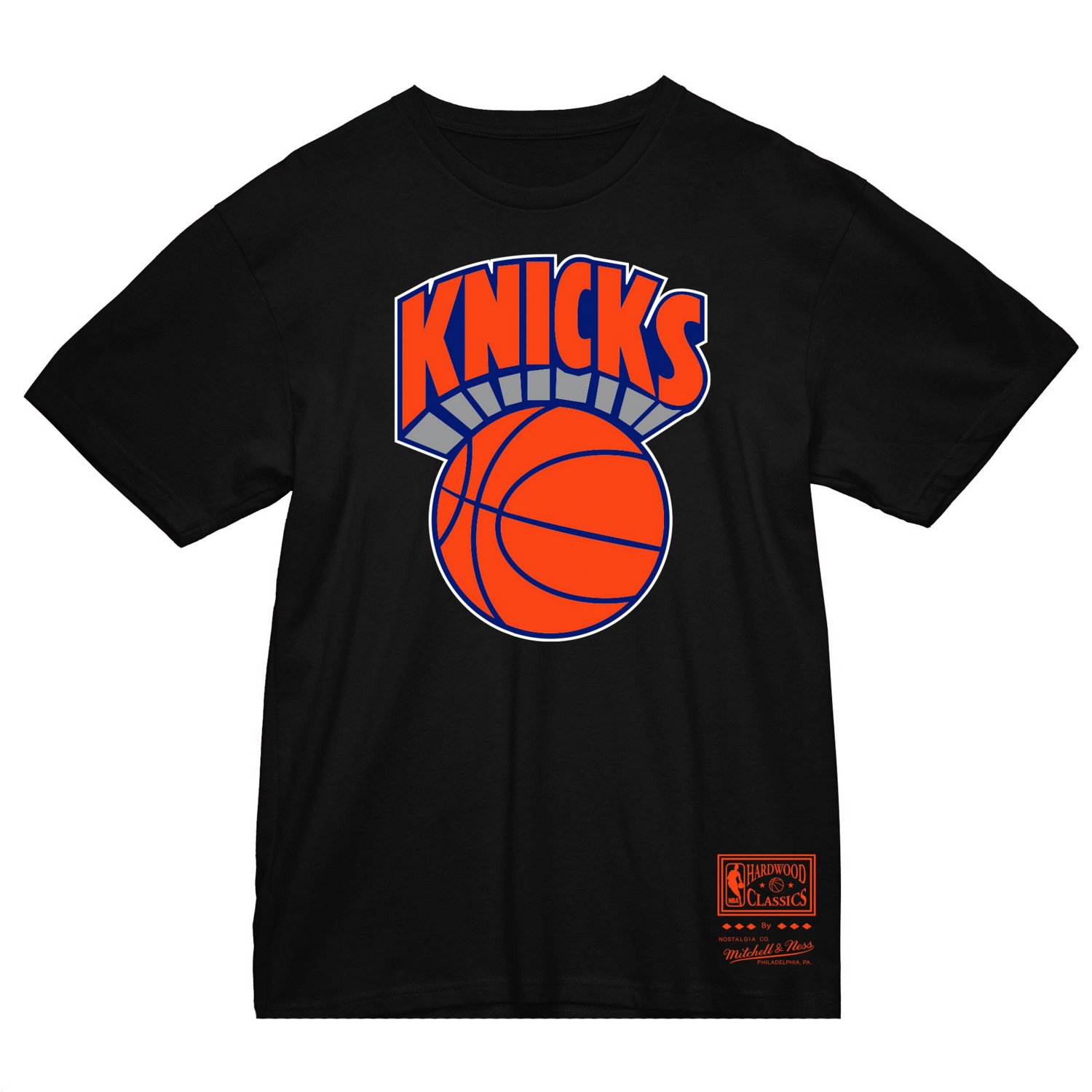 Mitchell  Ness New York Knicks Hardwood Classics Vintage Logo T-Shirt