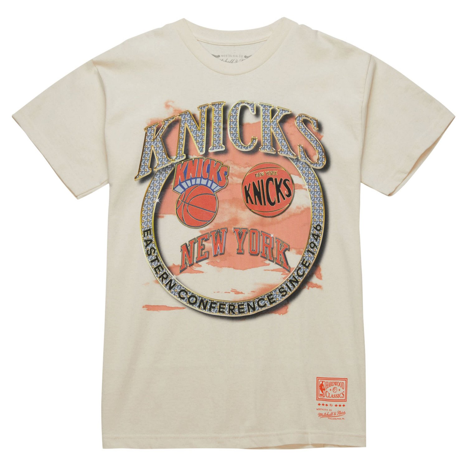Mitchell  Ness New York Knicks Hardwood Classics Vintage Soul Crown Jewels T-Shirt - view number 2