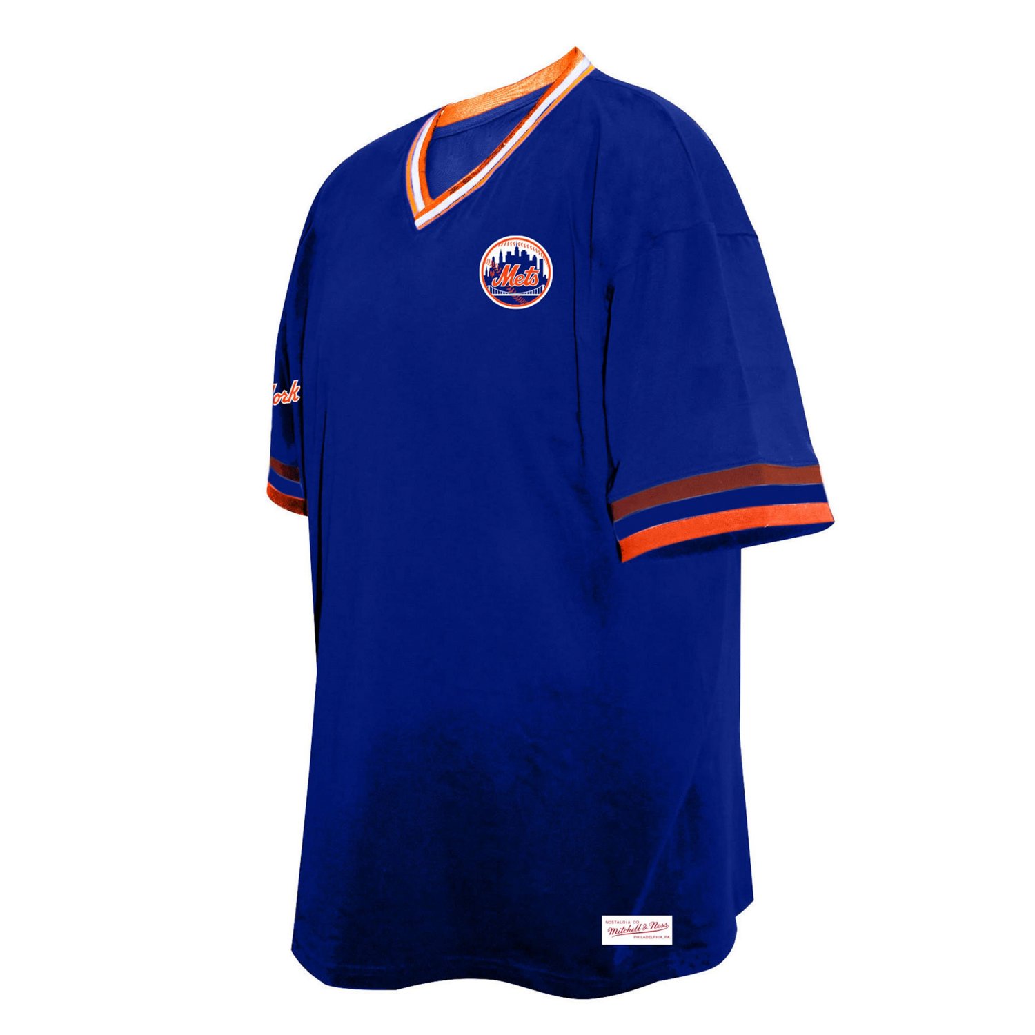 Mitchell  Ness New York Mets Big  Tall V-Neck T-Shirt - view number 1