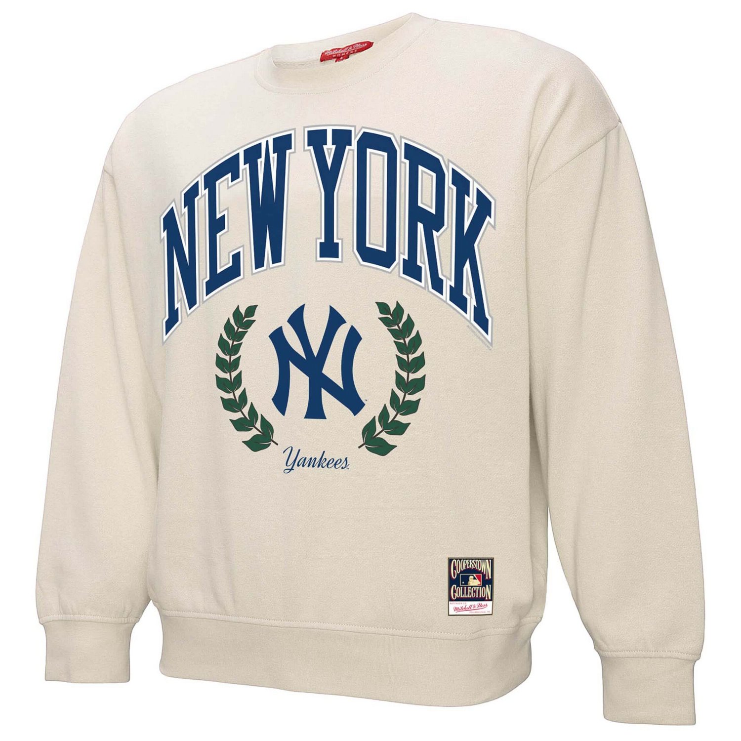 Mitchell  Ness New York Yankees Cooperstown Collection Laurel Pullover Sweatshirt