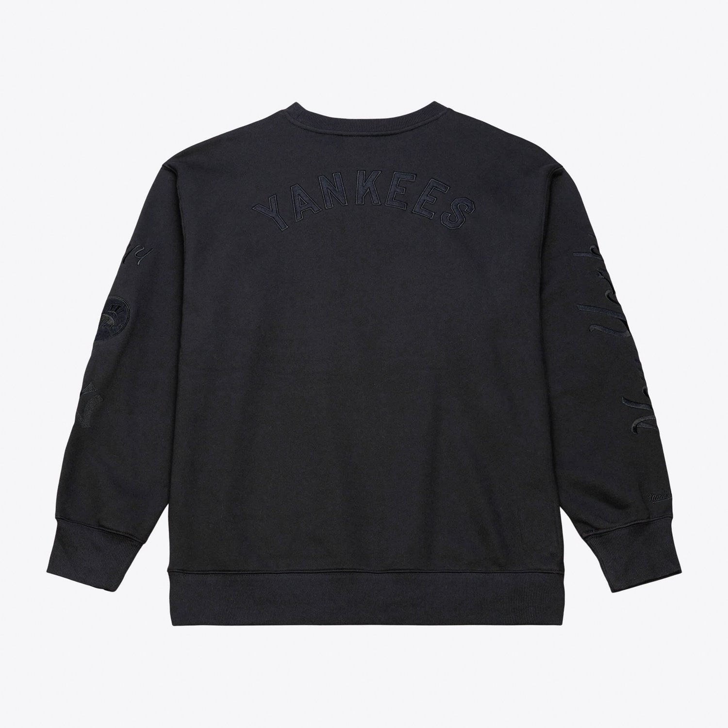 Mitchell  Ness New York Yankees Phantom Fleece Crewneck Sweatshirt - view number 2