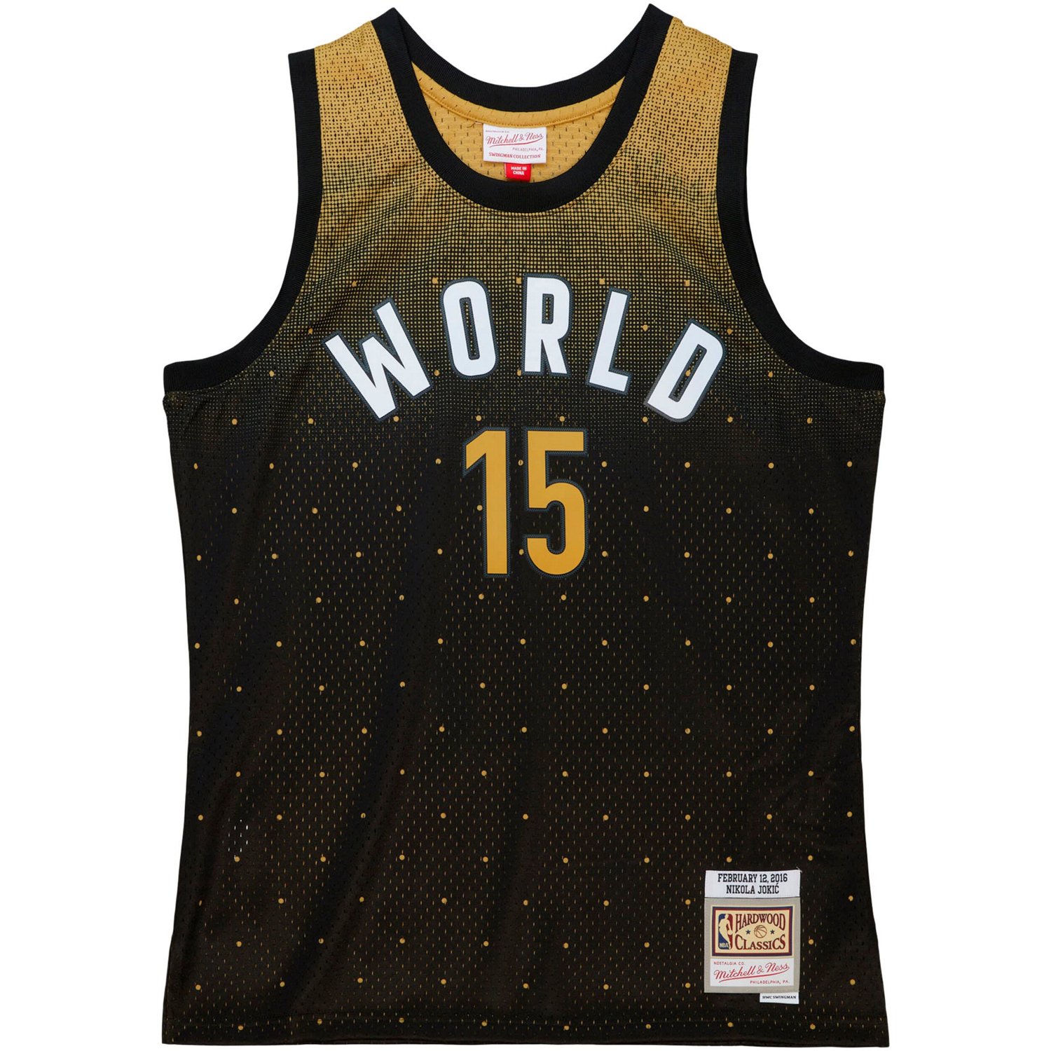 Mitchell  Ness Nikola Jokic 2016 NBA Rising Stars Challenge Hardwood Classics Swingman Jersey                                    - view number 2