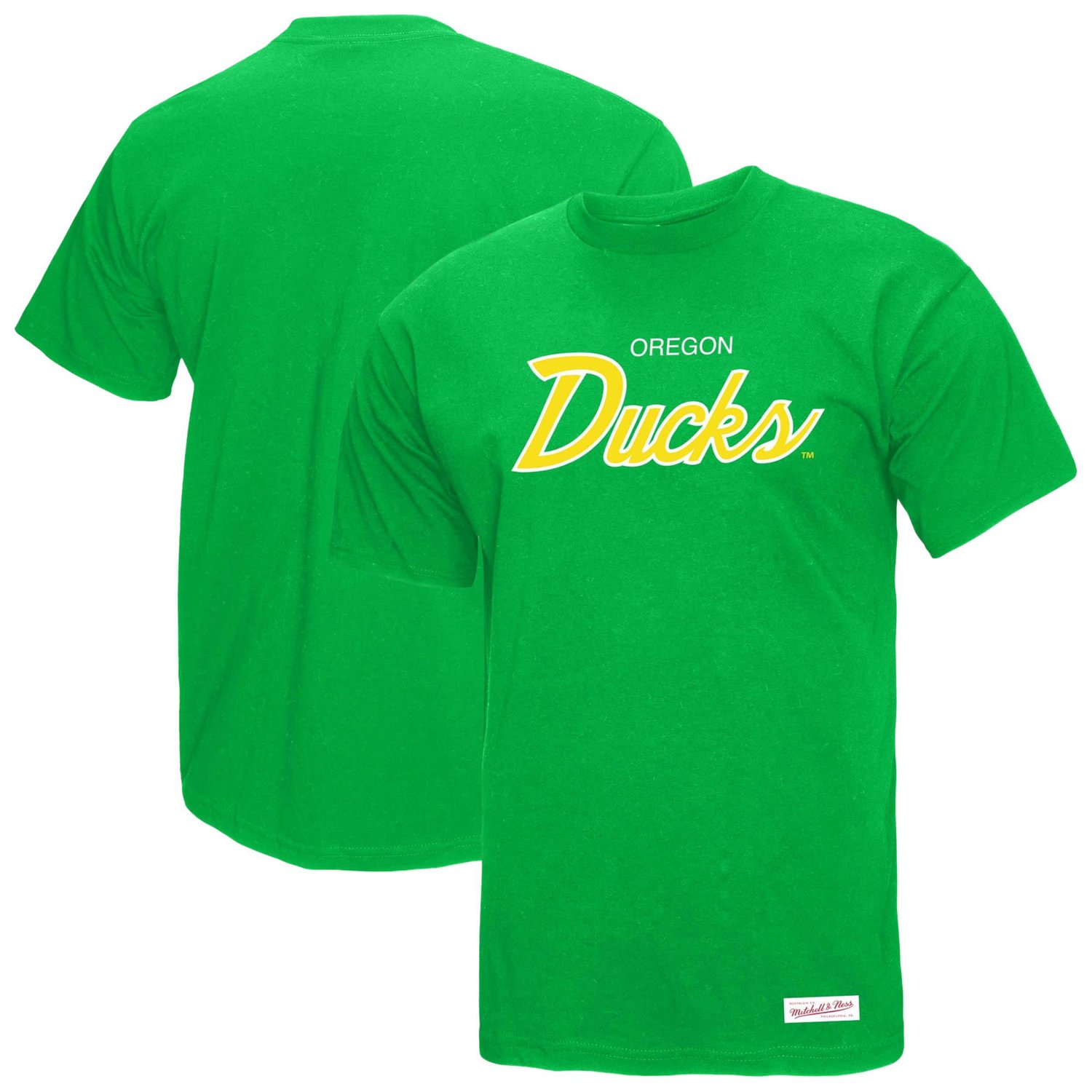 Mitchell  Ness Oregon Ducks Elite Script T-Shirt