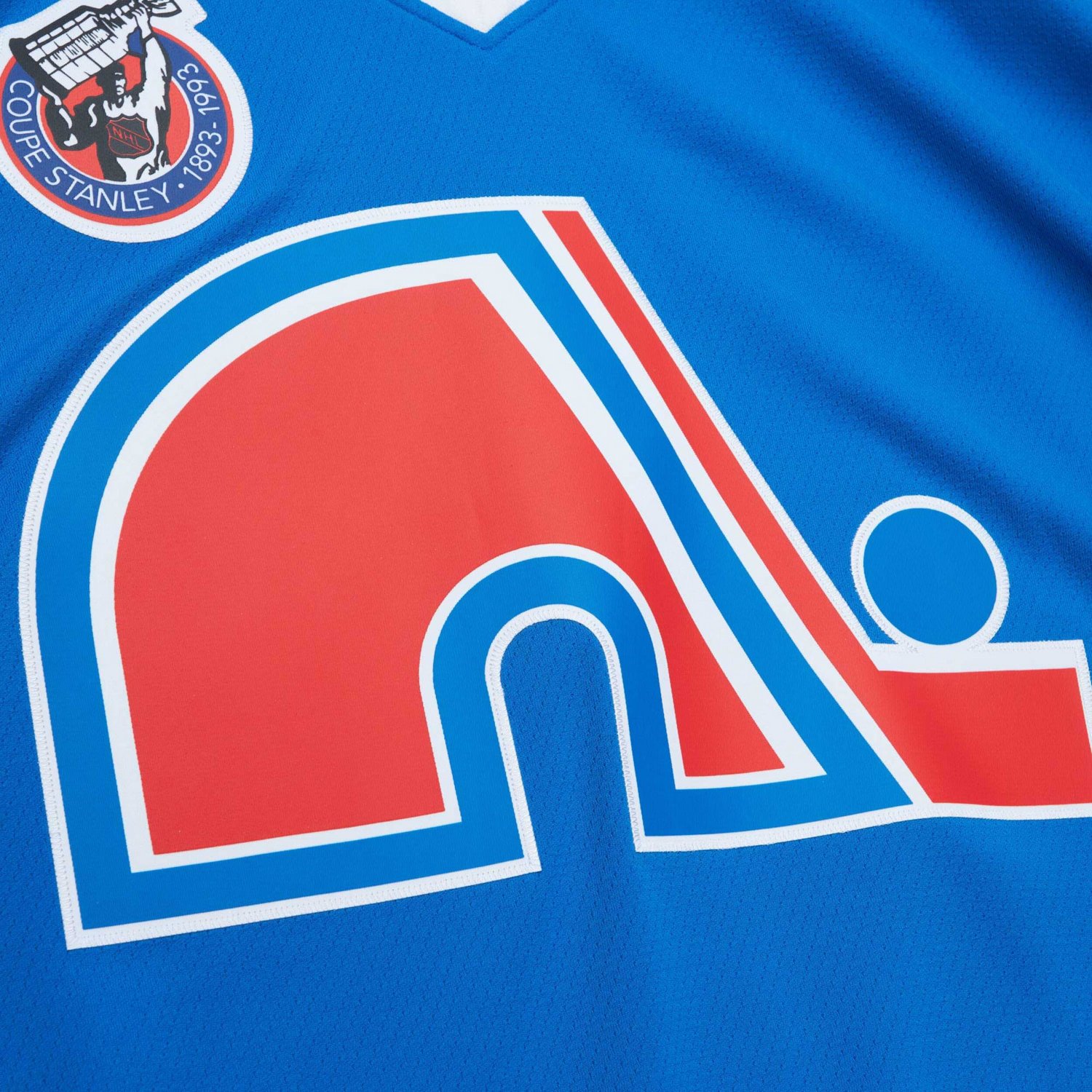 Mitchell  Ness Owen Nolan Quebec Nordiques 1992 93 Line Player Jersey - view number 4