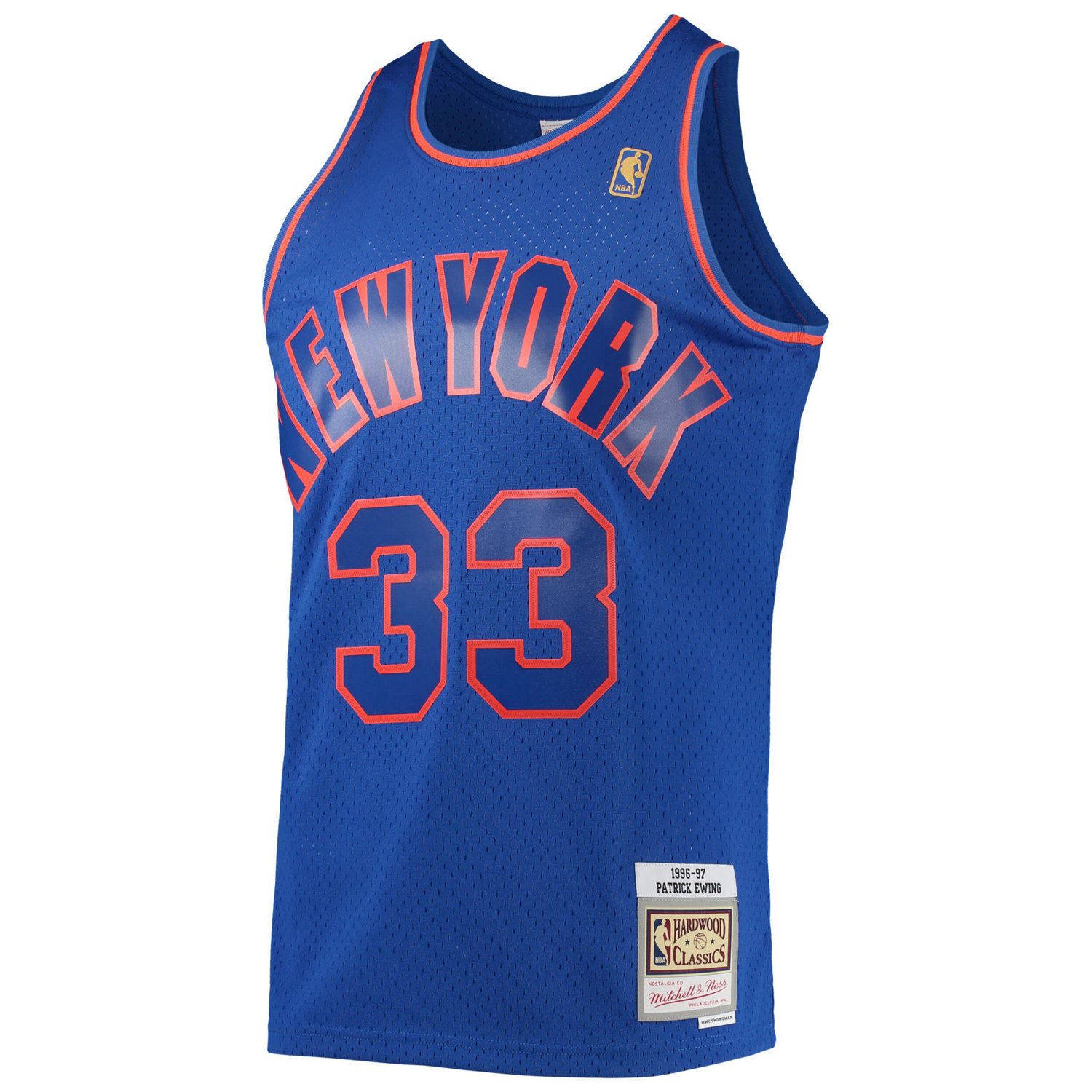 Mitchell  Ness Patrick Ewing New York Knicks 1996/97 Hardwood Classics Swingman Jersey                                           - view number 2