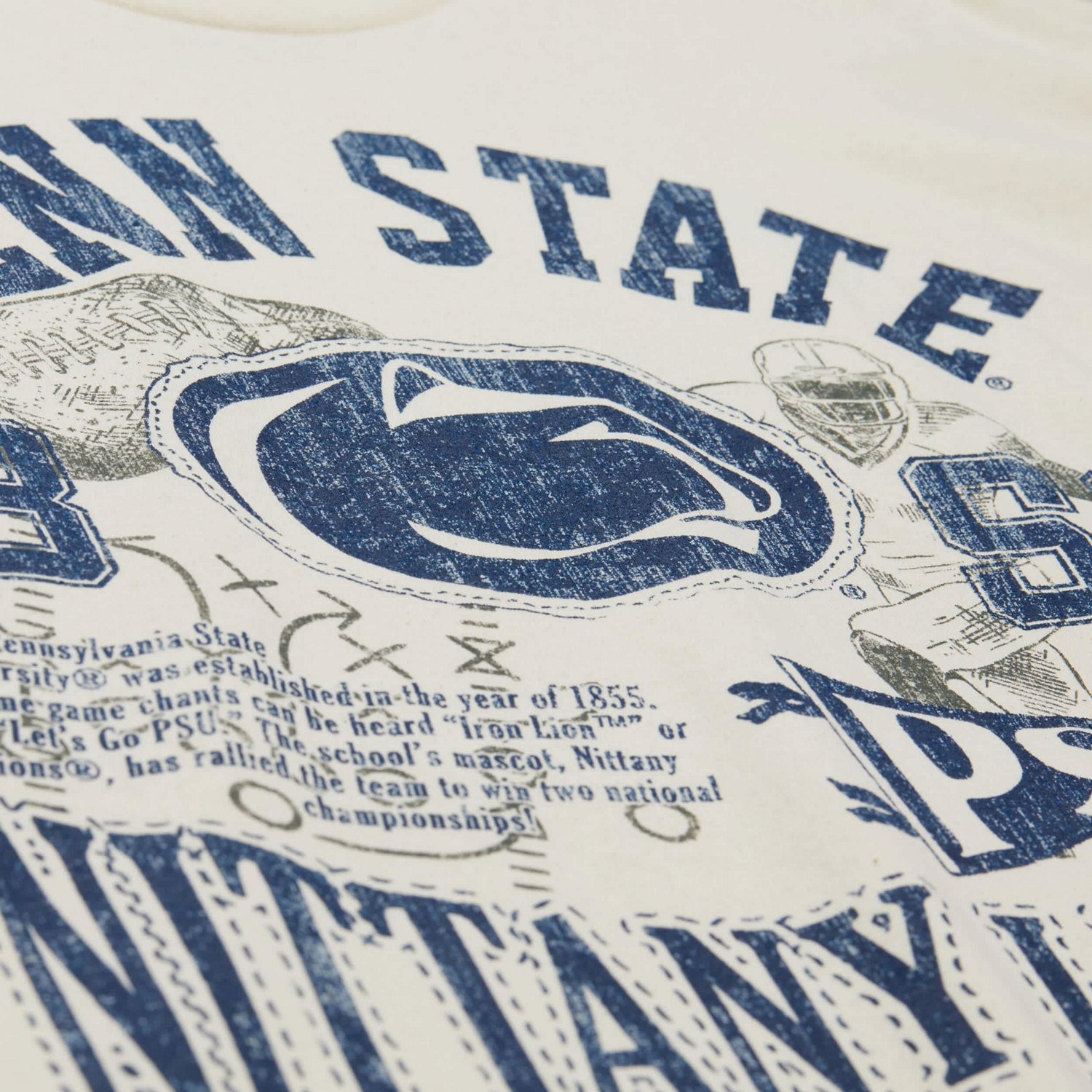 Mitchell  Ness Penn State Nittany Lions Heritage Scholar T-Shirt - view number 4