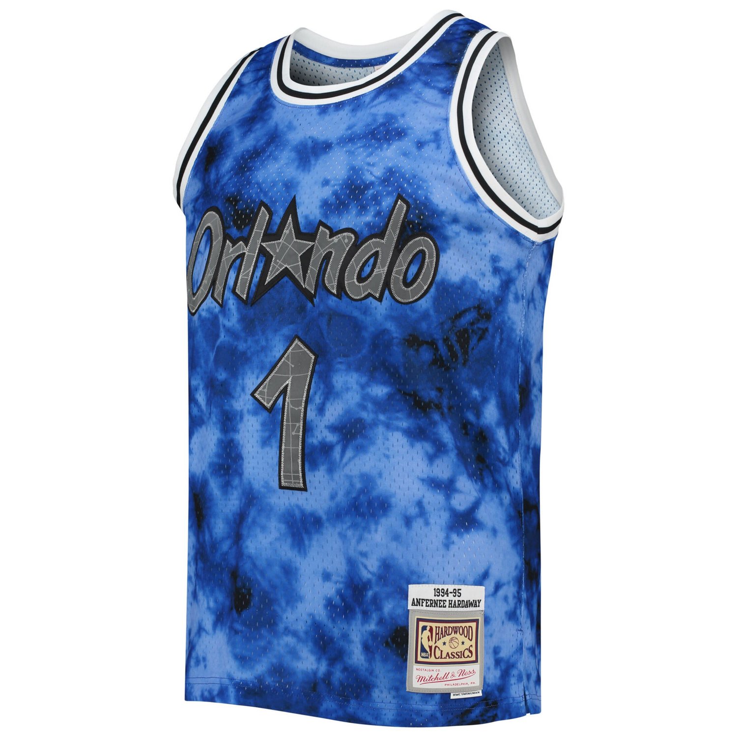 Mitchell  Ness Penny Hardaway Orlando Magic 1994/95 Galaxy Swingman Jersey                                                       - view number 2
