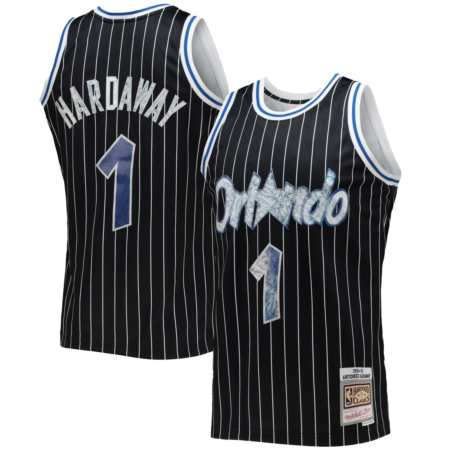 Mitchell  Ness Penny Hardaway Orlando Magic 1996/97 Hardwood Classics NBA 75th Anniversary Diamond Swingman Jersey               - view number 1
