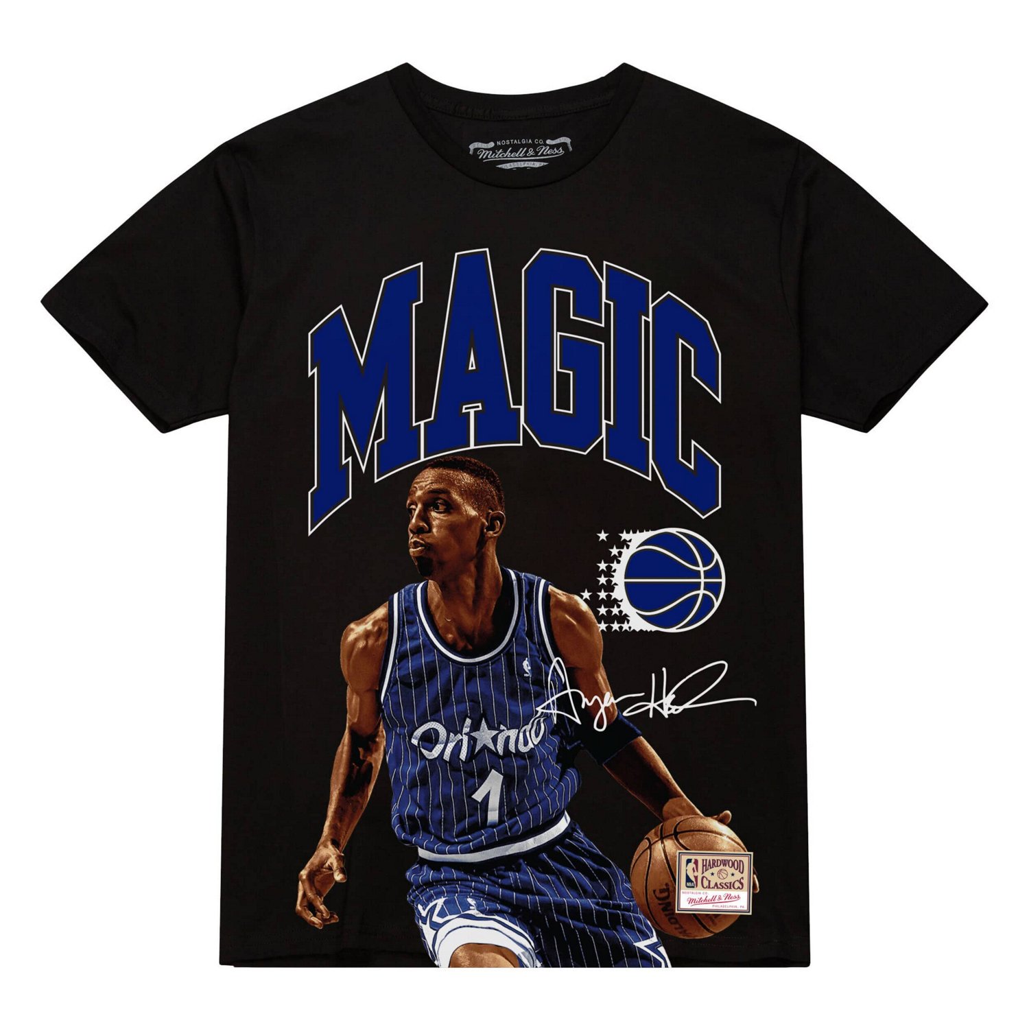 Mitchell  Ness Penny Hardaway Orlando Magic Hardwood Classics Player Arch T-Shirt - view number 2