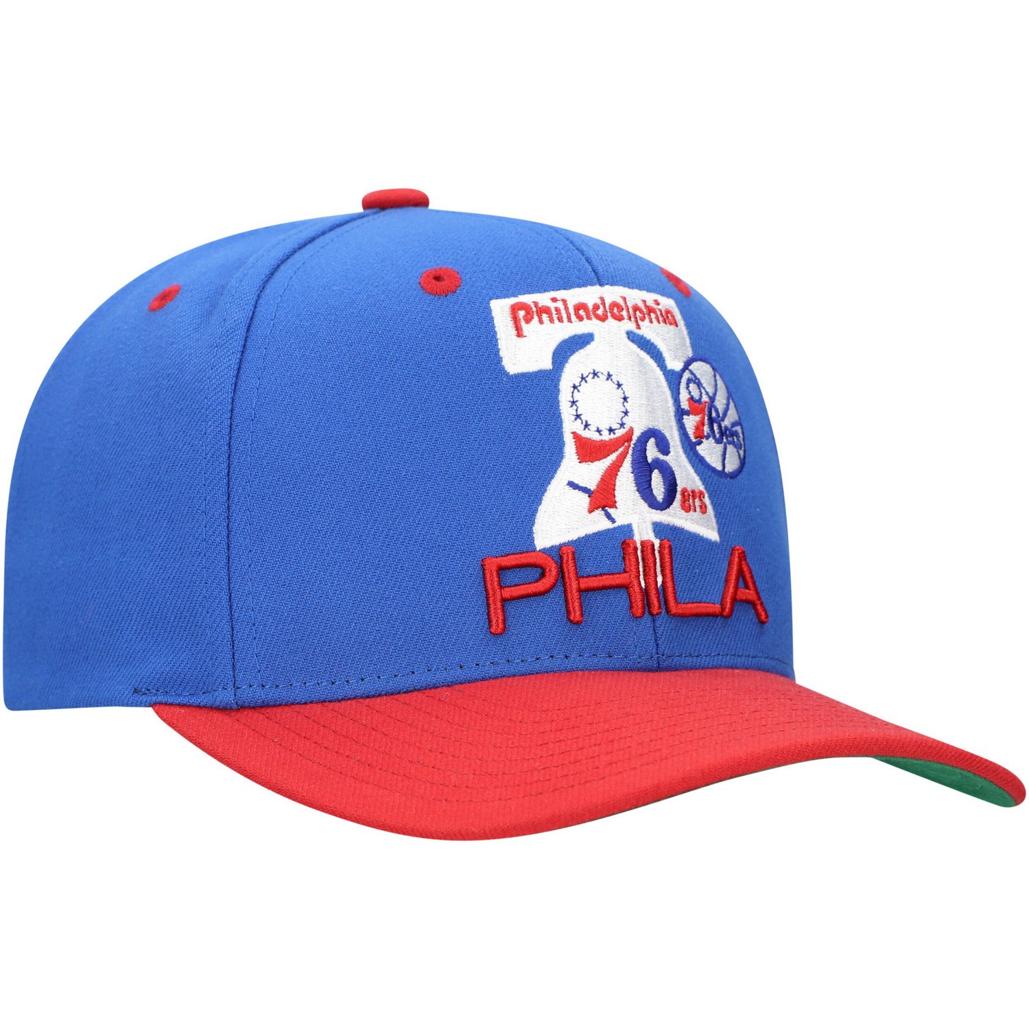 Mitchell  Ness Philadelphia 76ers All In 20 Pro Crown Snapback Hat - view number 3