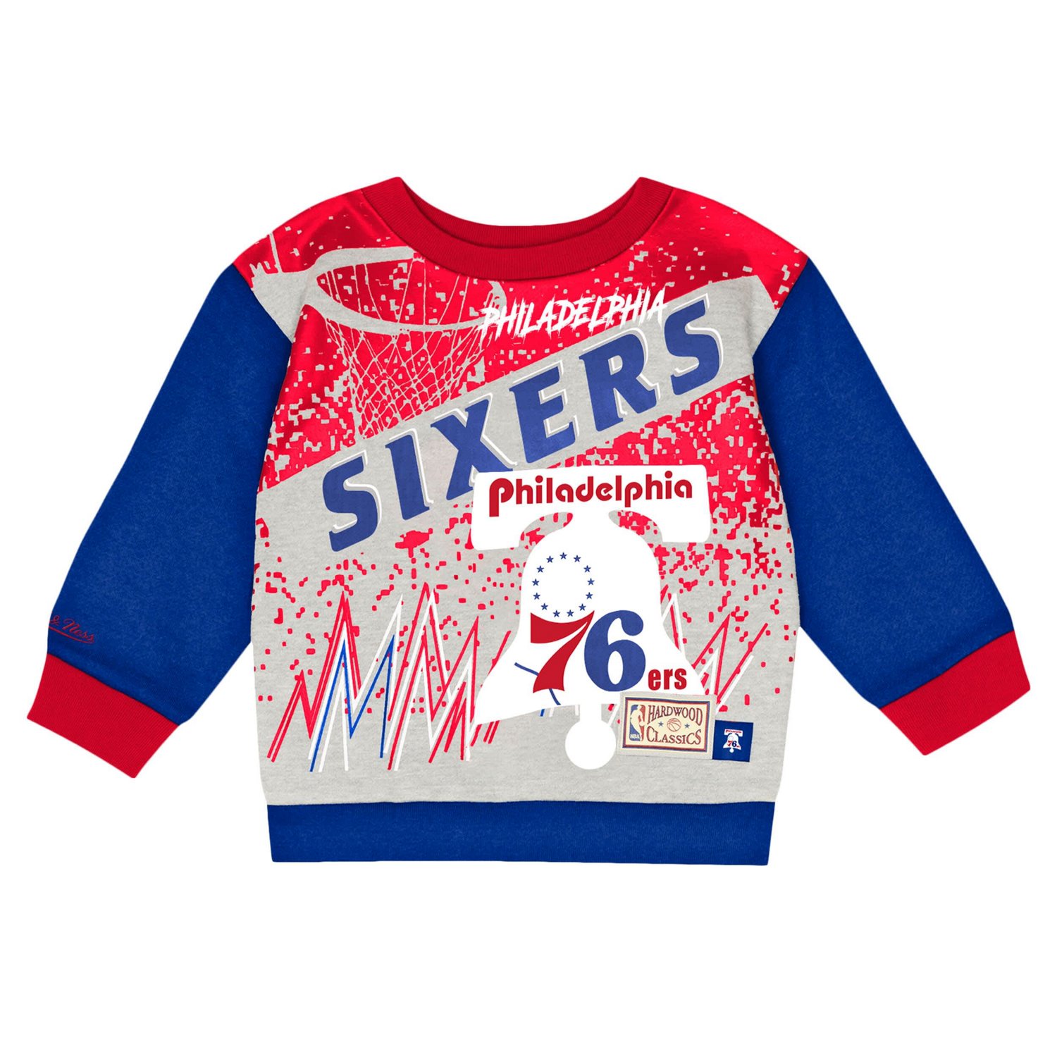 Mitchell  Ness Philadelphia 76ers Blockbuster Oversized Fleece Pant Set - view number 2