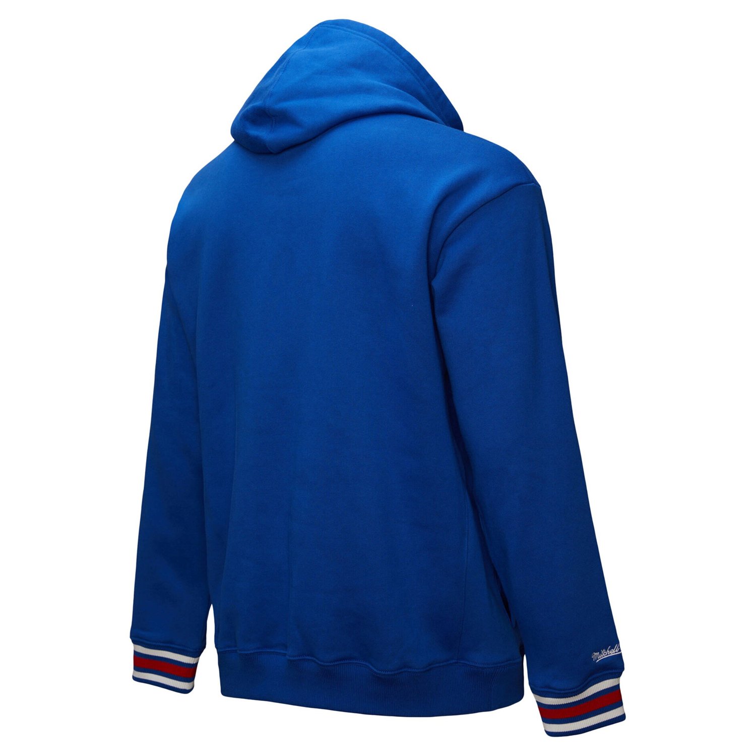 Mitchell  Ness Philadelphia 76ers Chainstitch Applique Vintage Heavyweight Pullover Hoodie - view number 3