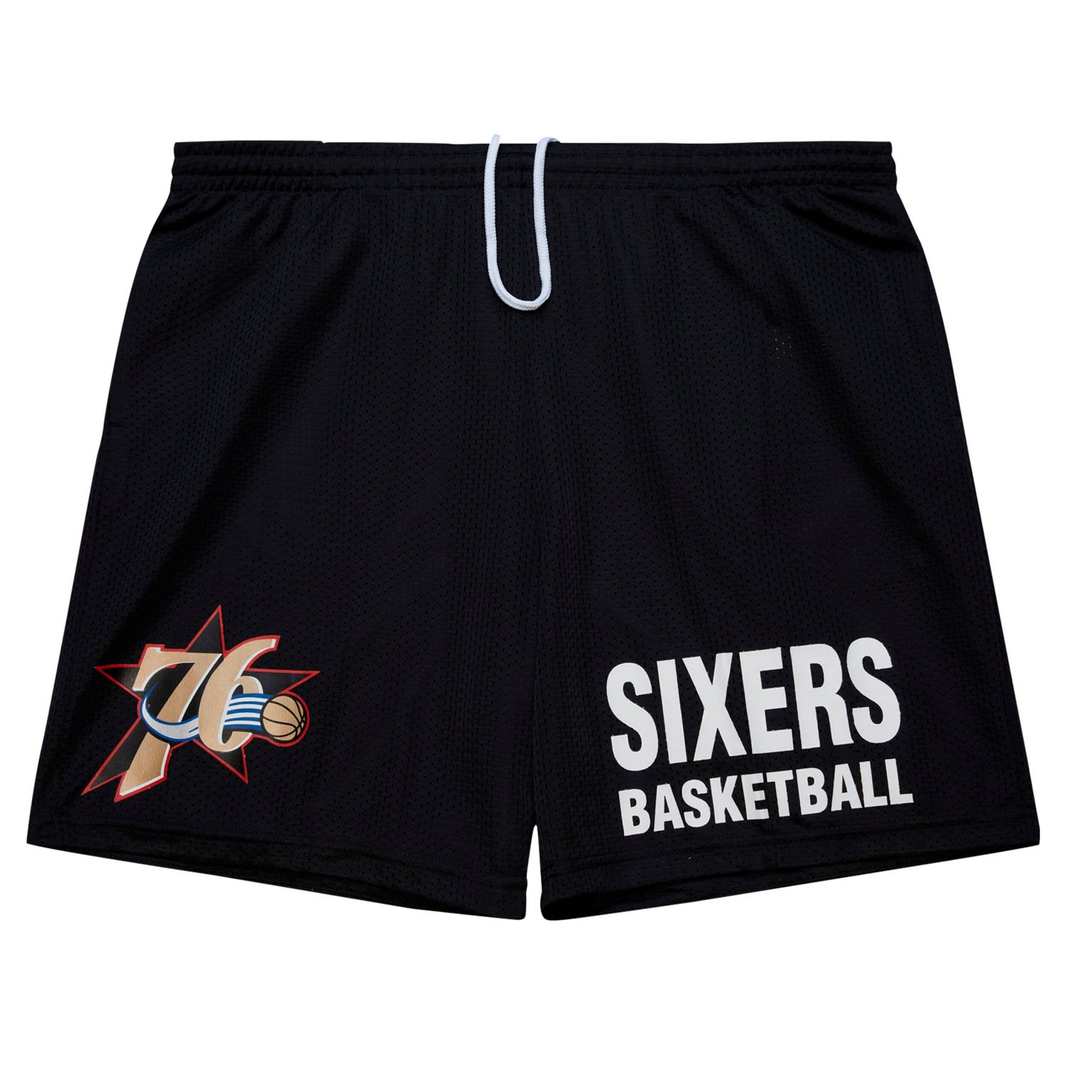 Mitchell  Ness Philadelphia 76ers Hardwood Classics Gameday Mesh Shorts                                                          - view number 2