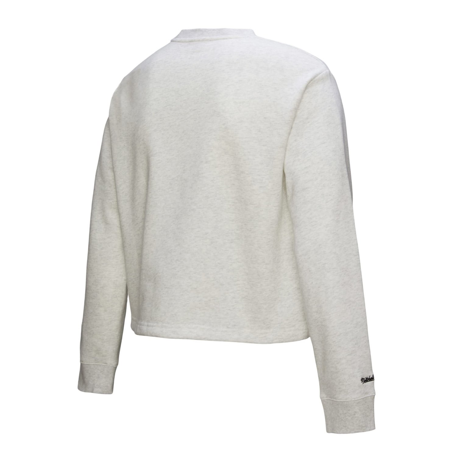 Mitchell  Ness Philadelphia Phillies Cropped Toggle Pullover Sweatshirt - view number 3