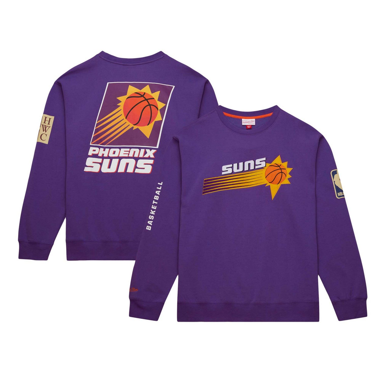 Mitchell  Ness Phoenix Suns Hardwood Classics There and Back Pullover Sweatshirt