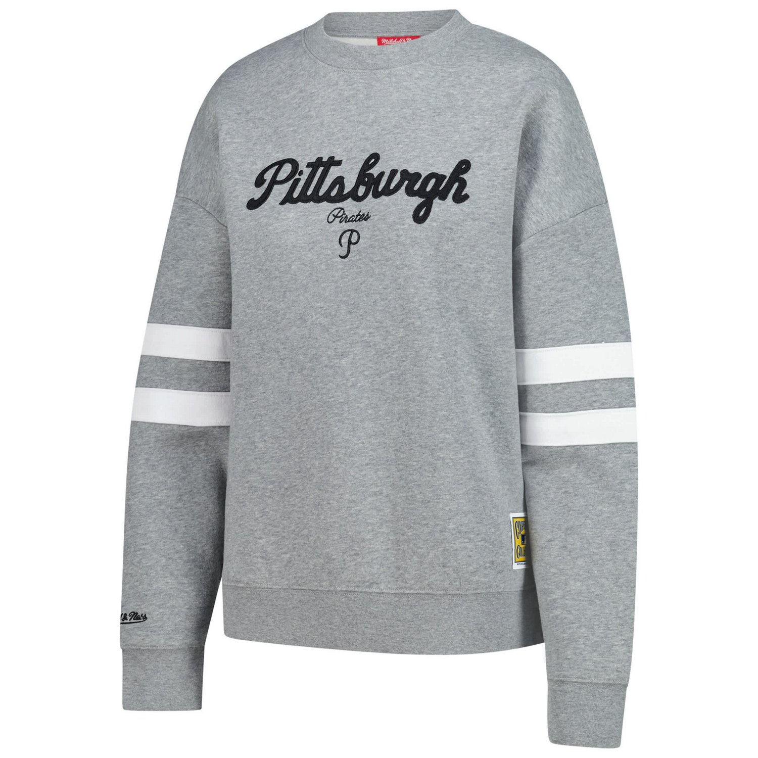 Mitchell  Ness Pittsburgh Pirates Lightweight Logo Pullover Sweatshirt - view number 2
