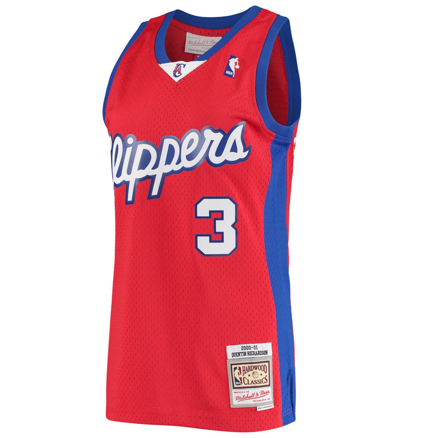Mitchell  Ness Quentin Richardson LA Clippers 2000/01 Hardwood Classics Swingman Jersey                                          - view number 2