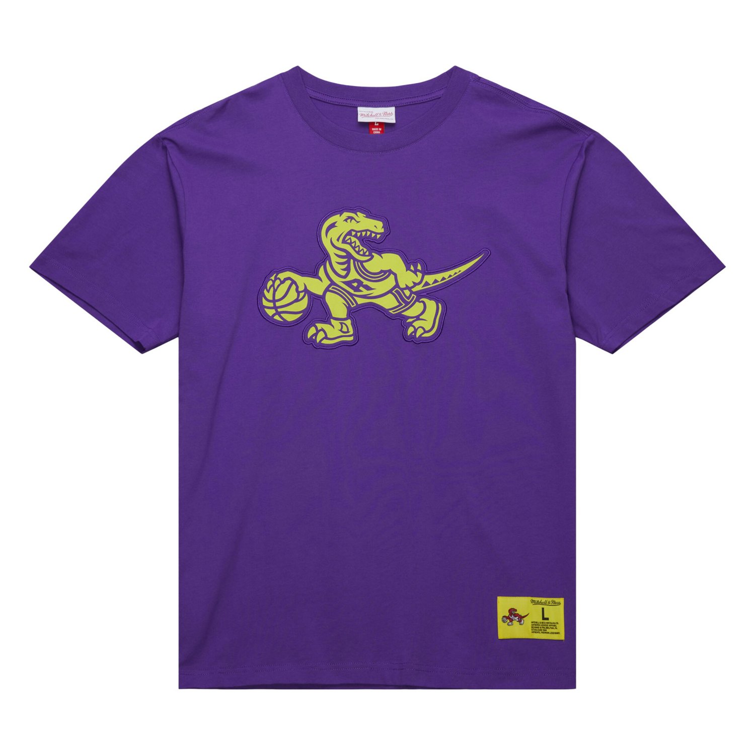 Mitchell  Ness Raptors Toronto Raptors Hardwood Classics Neon Nights Premium T-Shirt                                             - view number 2