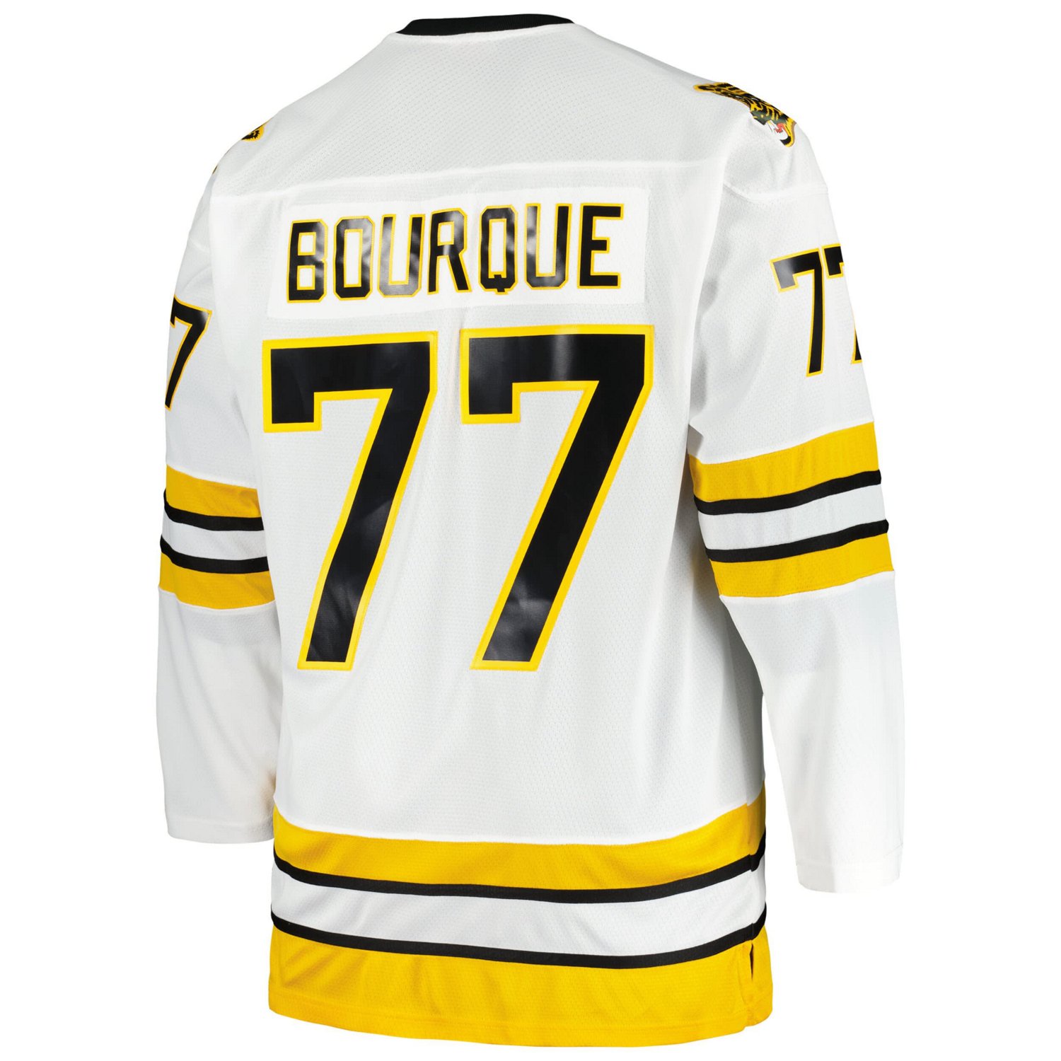 Mitchell  Ness Ray Bourque Boston Bruins Big  Tall Captain Patch Blue Line Player Jersey                                         - view number 3