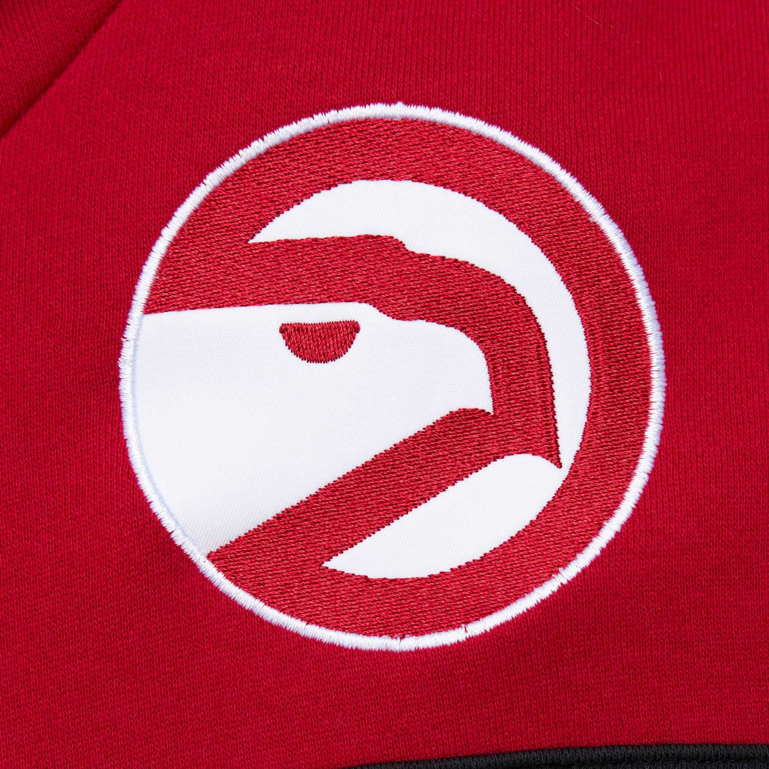 Mitchell  Ness /Red Atlanta Hawks Head Coach Pullover Hoodie