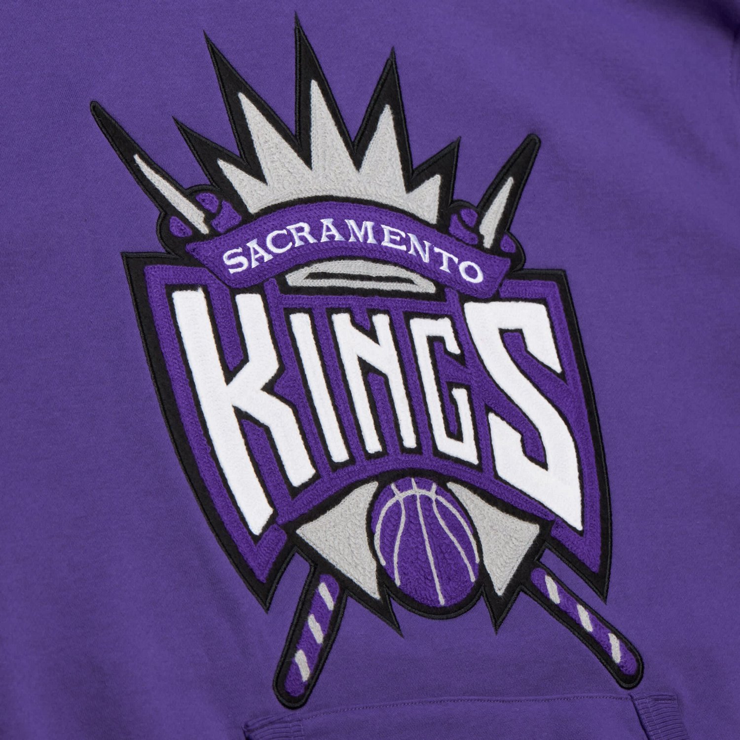 Mitchell  Ness Sacramento Kings Nights Pullover Sweatshirt - view number 4
