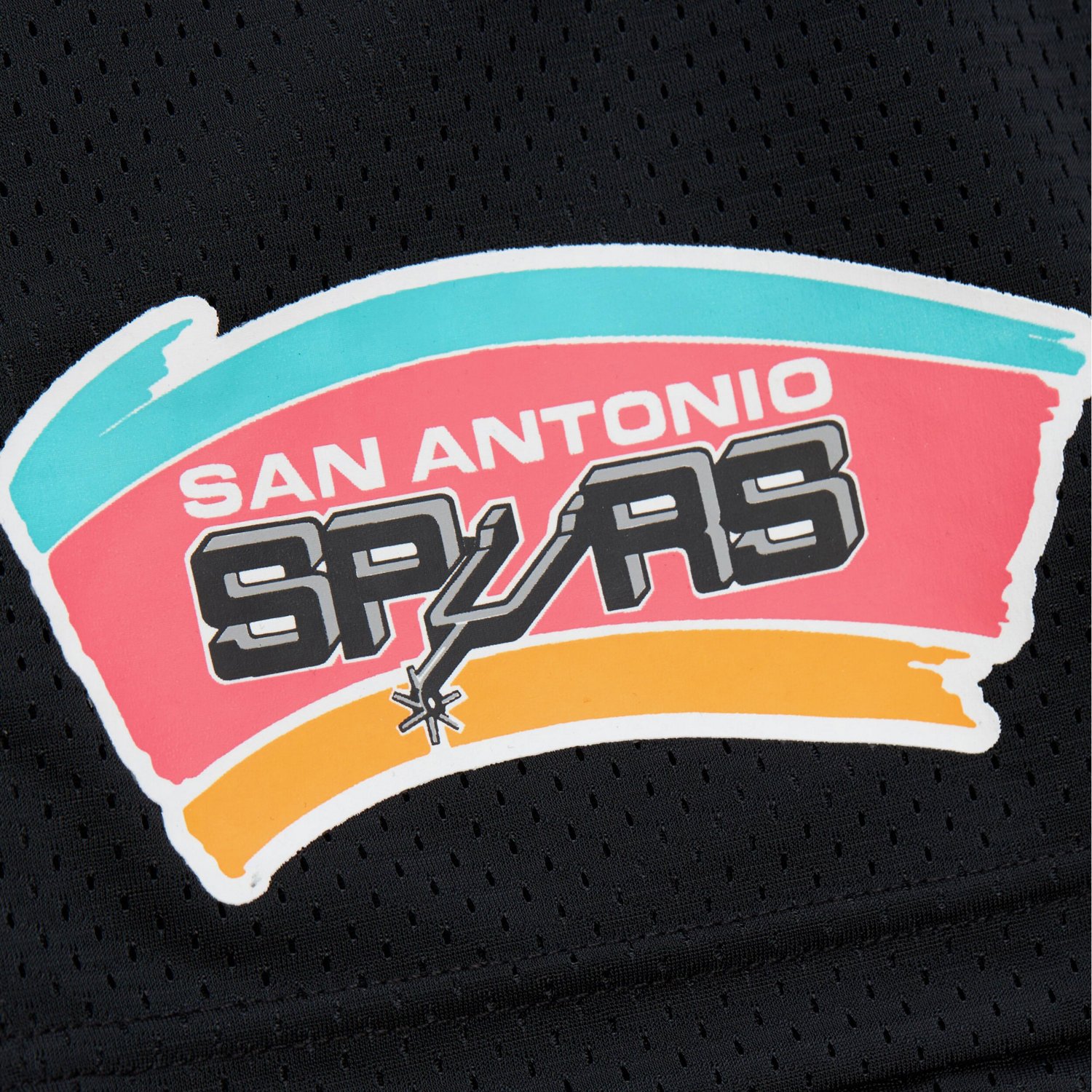 Mitchell  Ness San Antonio Spurs Hardwood Classics Gameday Mesh Shorts - view number 4