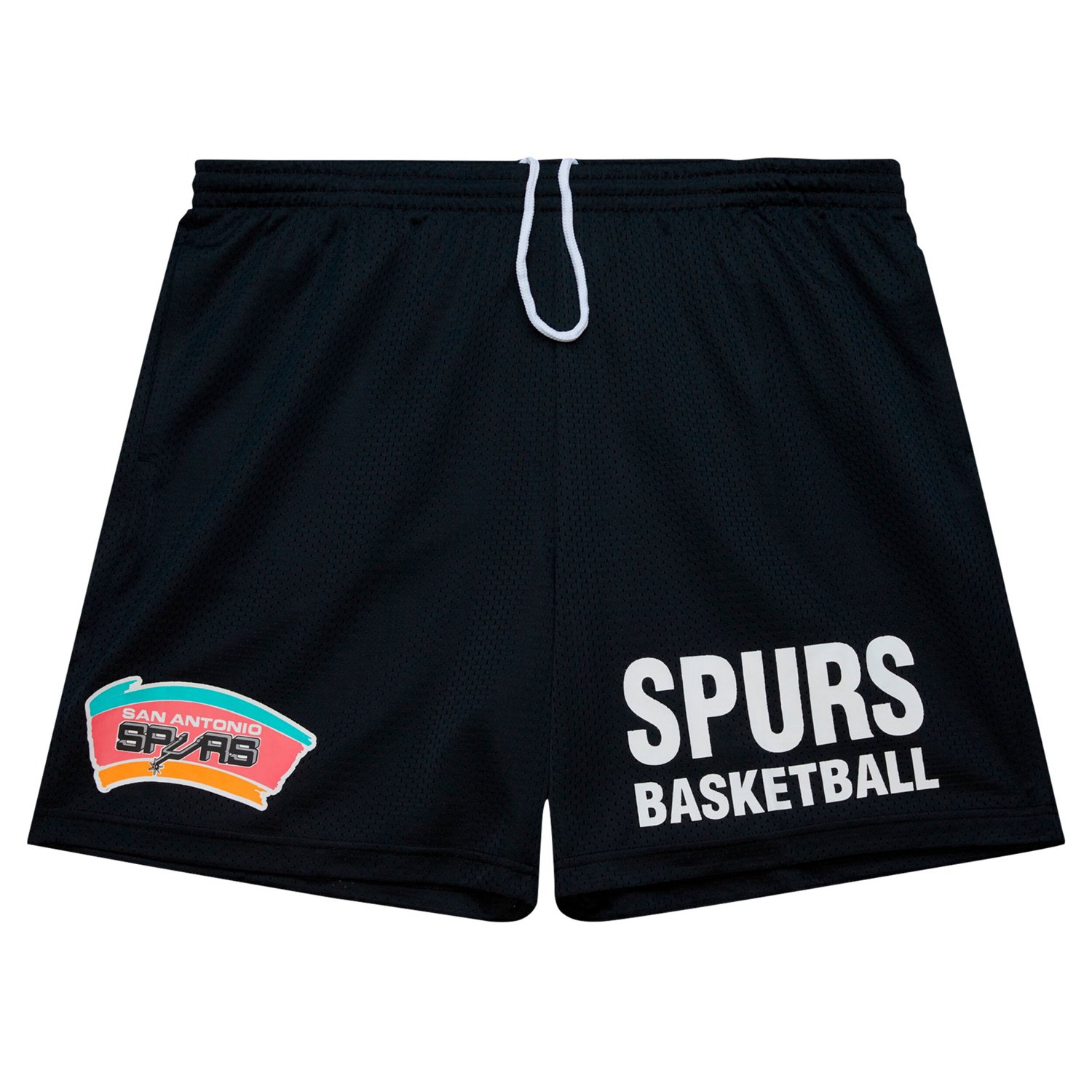Mitchell  Ness San Antonio Spurs Hardwood Classics Gameday Mesh Shorts - view number 2