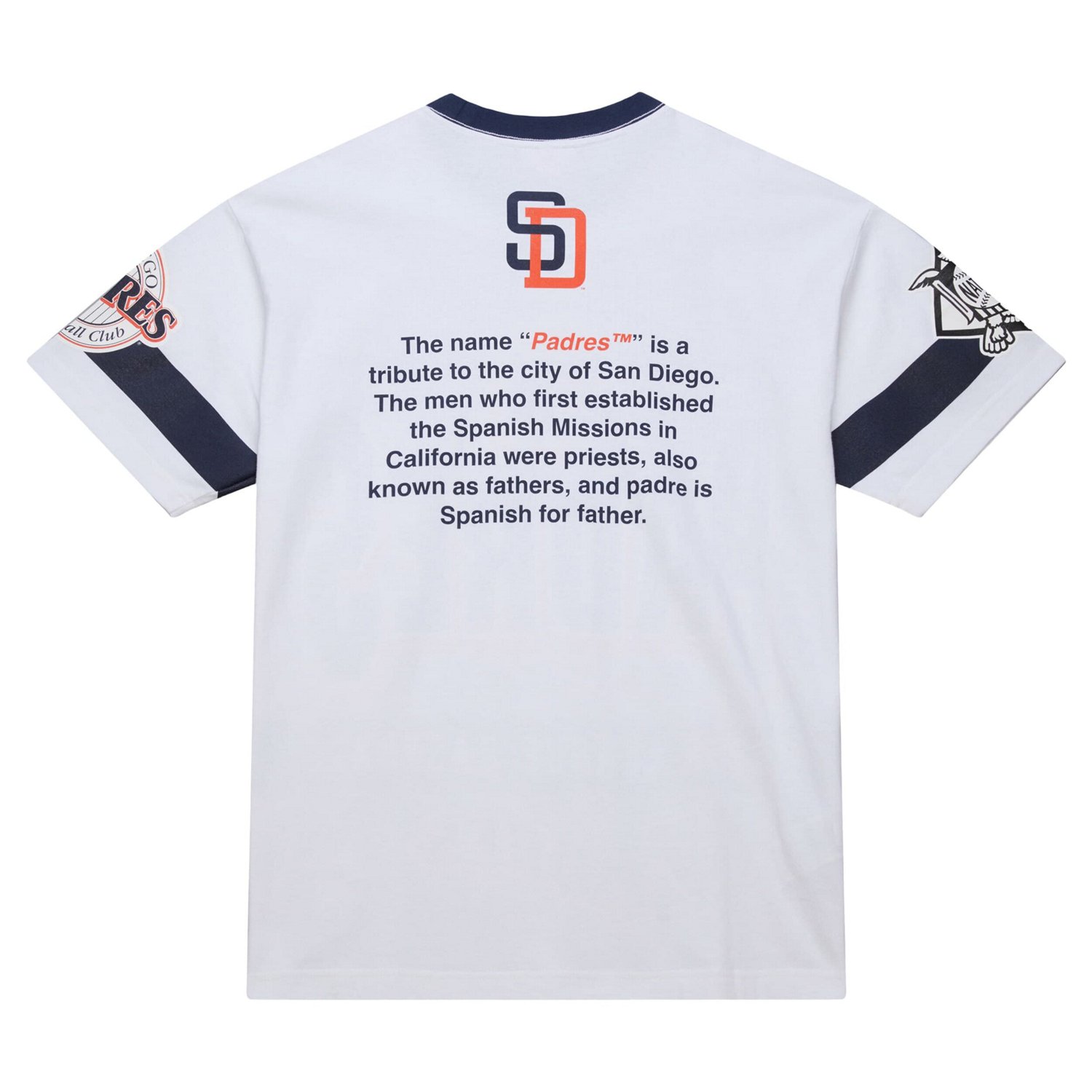 Mitchell  Ness San Diego Padres Cooperstown Collection Team Origins Premium T-Shirt - view number 3