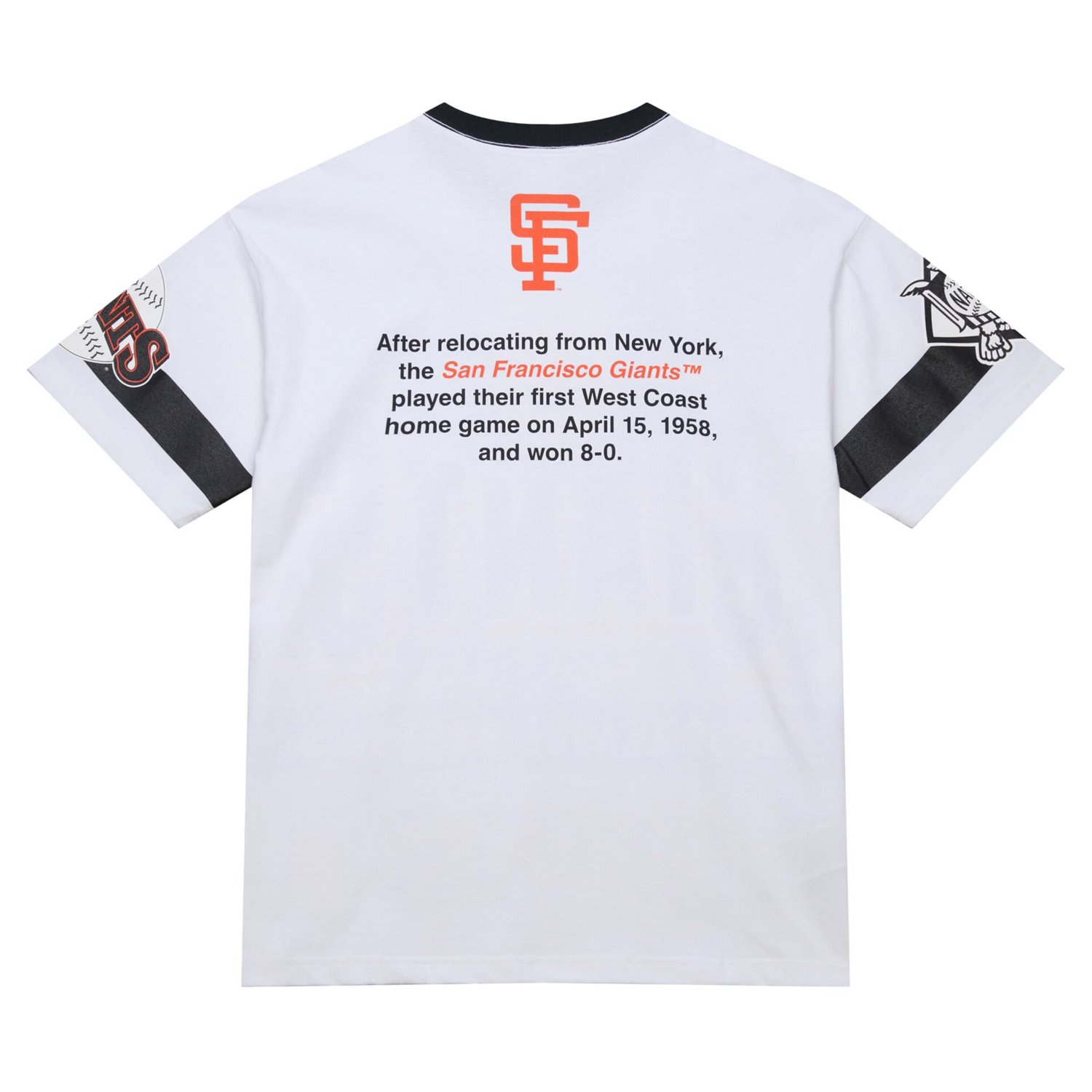 Mitchell  Ness San Francisco Giants Cooperstown Collection Team Origins Premium T-Shirt - view number 3