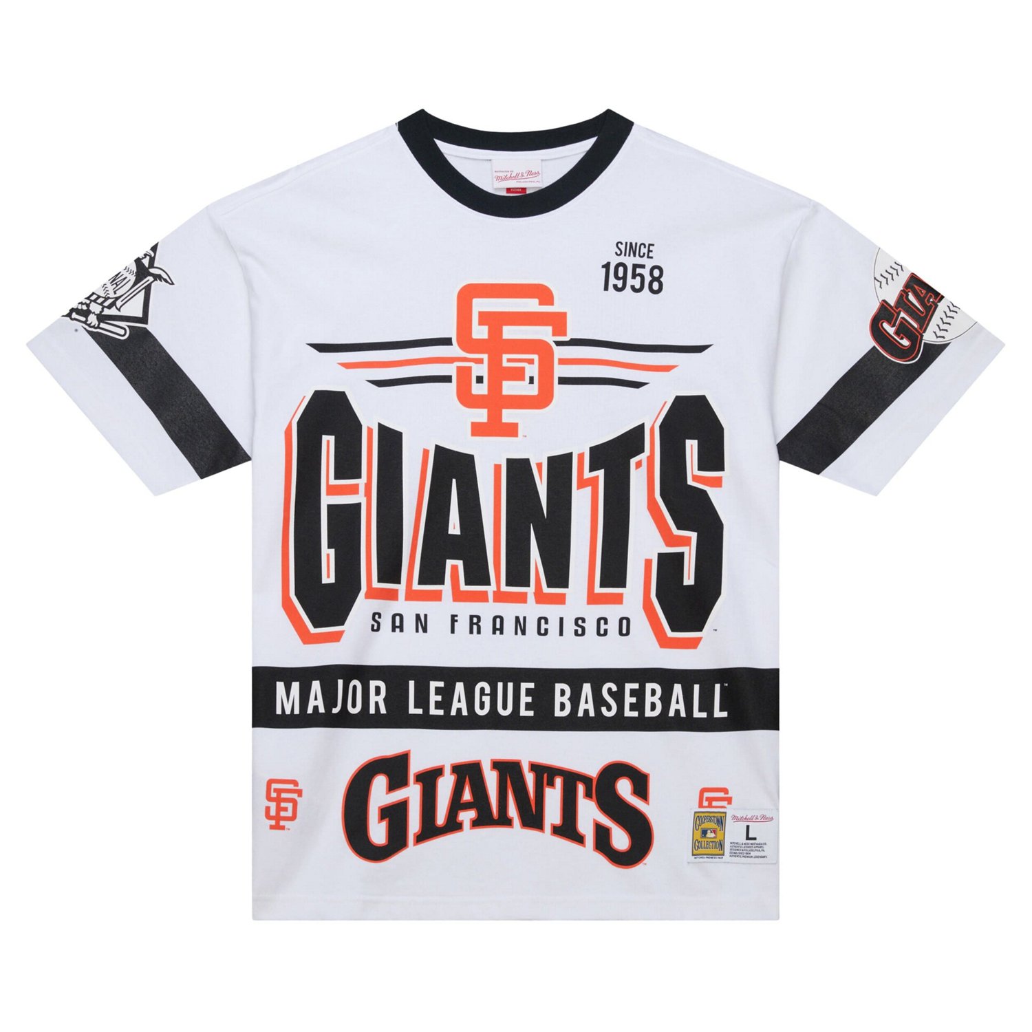 Mitchell  Ness San Francisco Giants Cooperstown Collection Team Origins Premium T-Shirt - view number 2