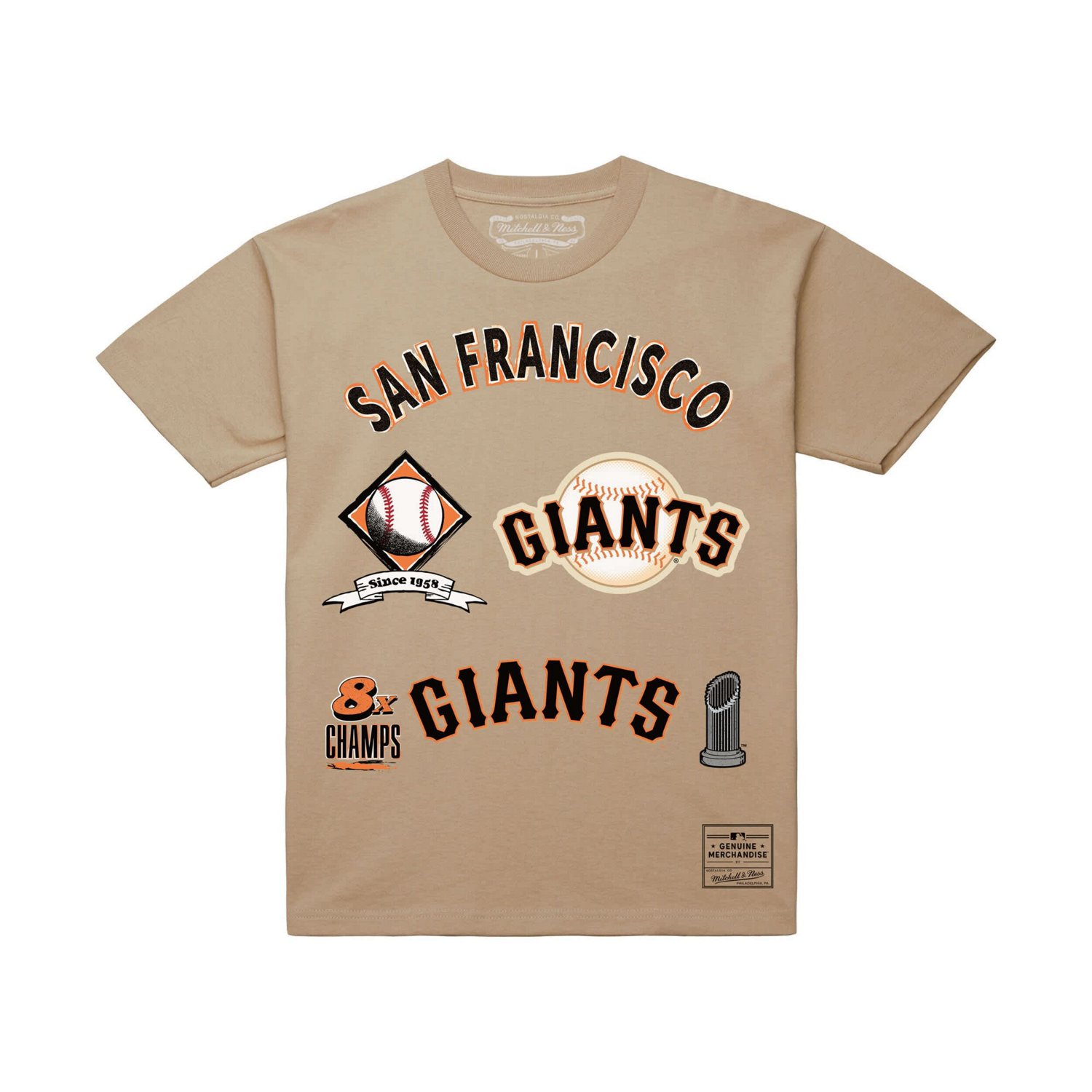 Mitchell  Ness San Francisco Giants Legacy Defined T-Shirt - view number 2