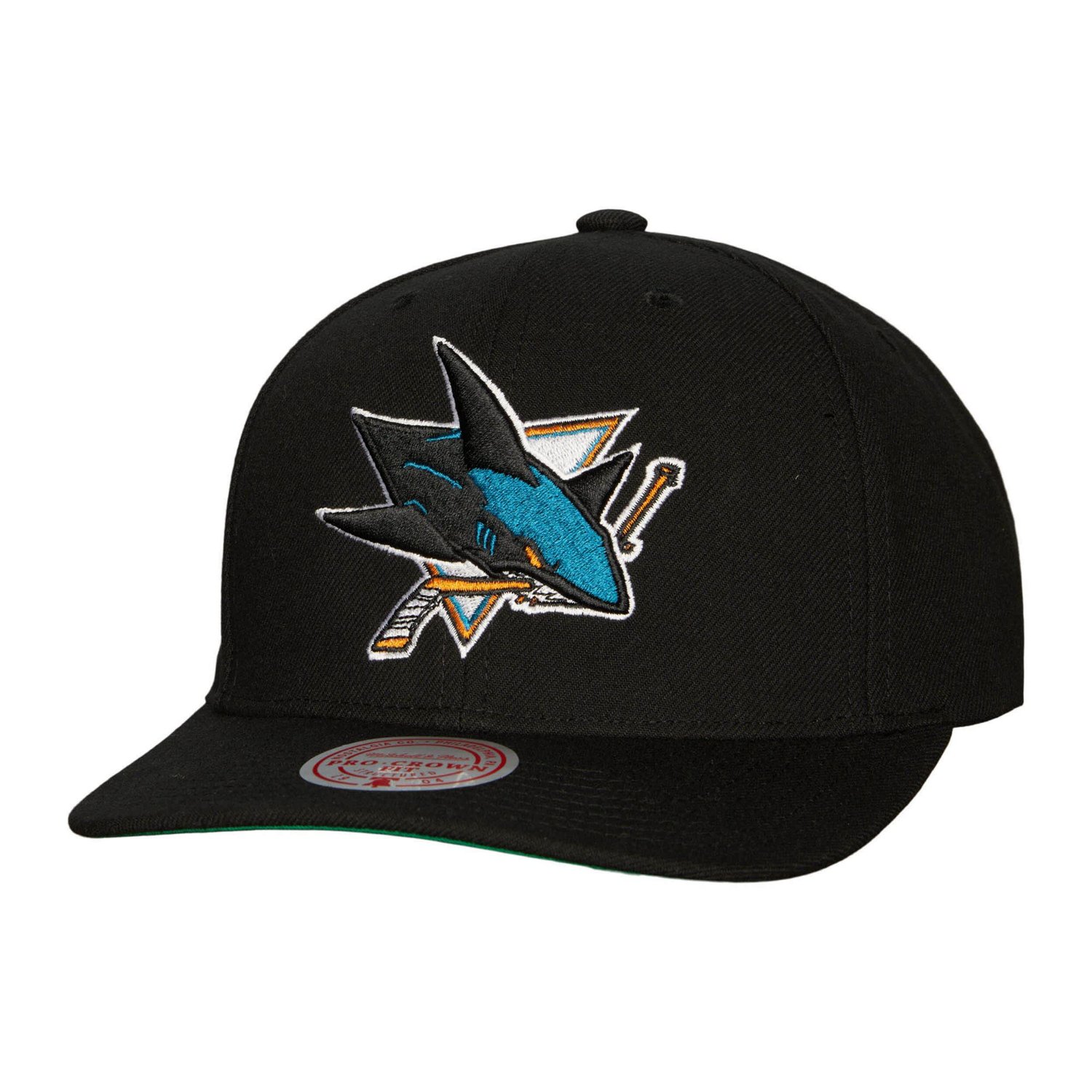 Mitchell  Ness San Jose Sharks Core Team Ground Pro Adjustable Hat