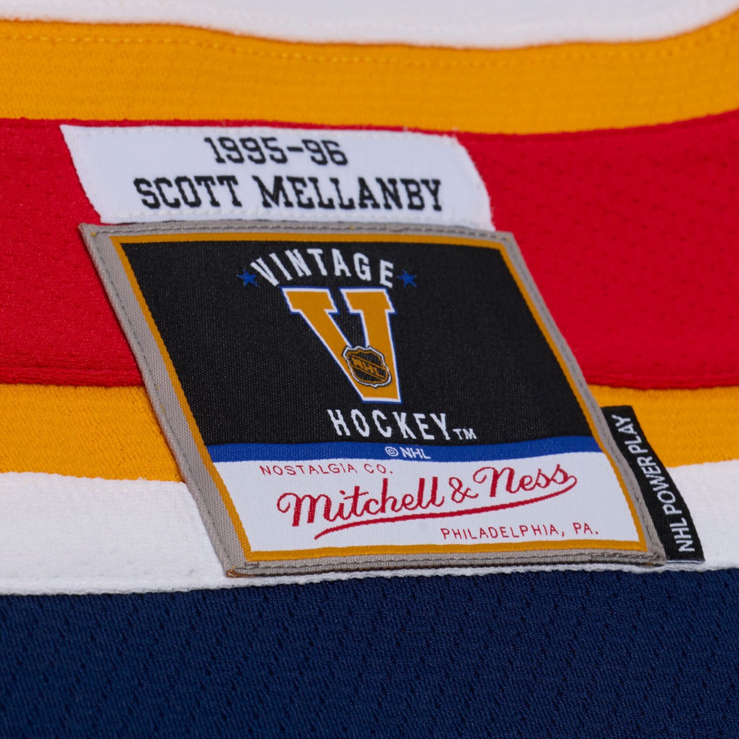 Mitchell  Ness Scott Mellanby Florida Panthers 1996 Power Play Jersey