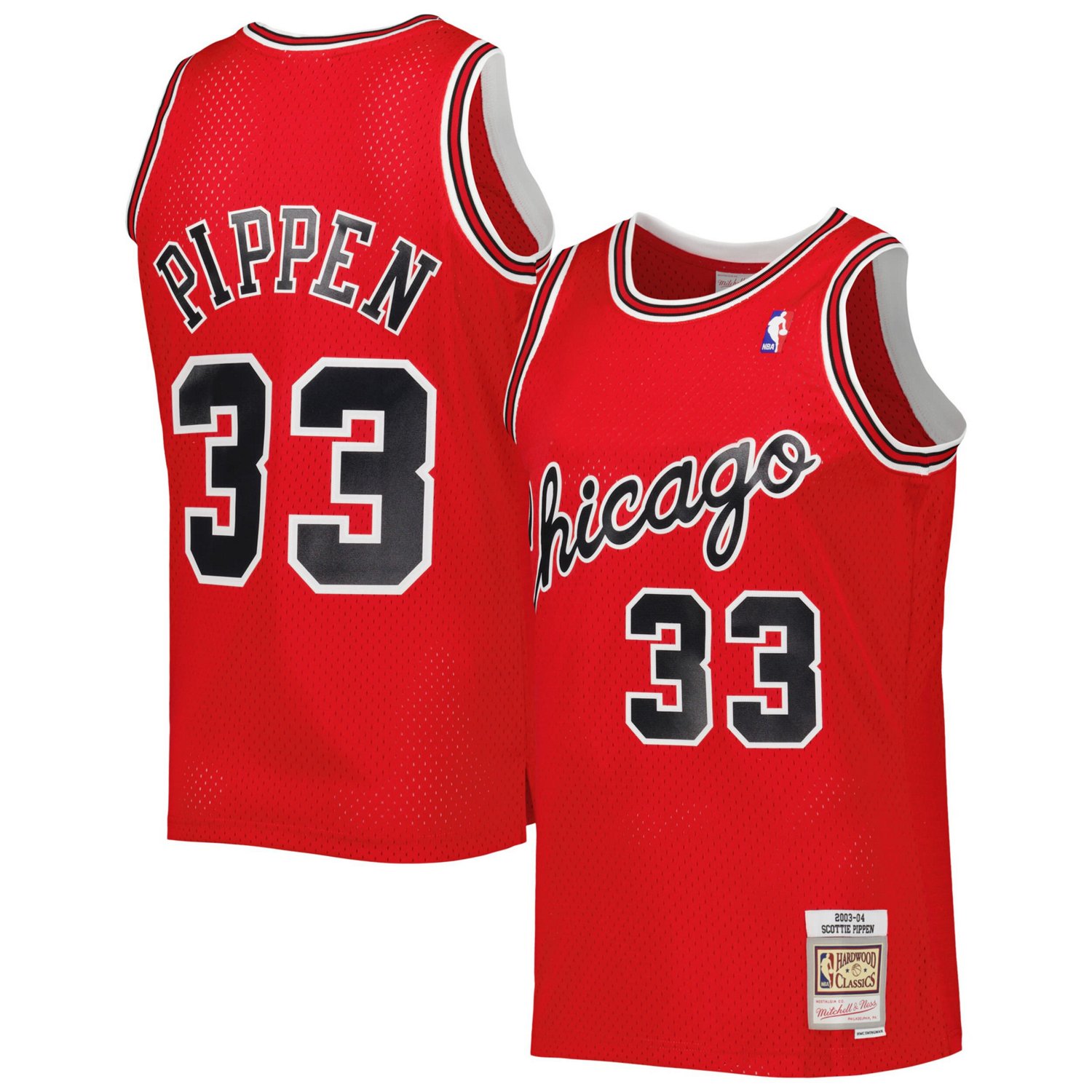 Mitchell  Ness Scottie Pippen Chicago Bulls Hardwood Classics 2003-04 Swingman Jersey