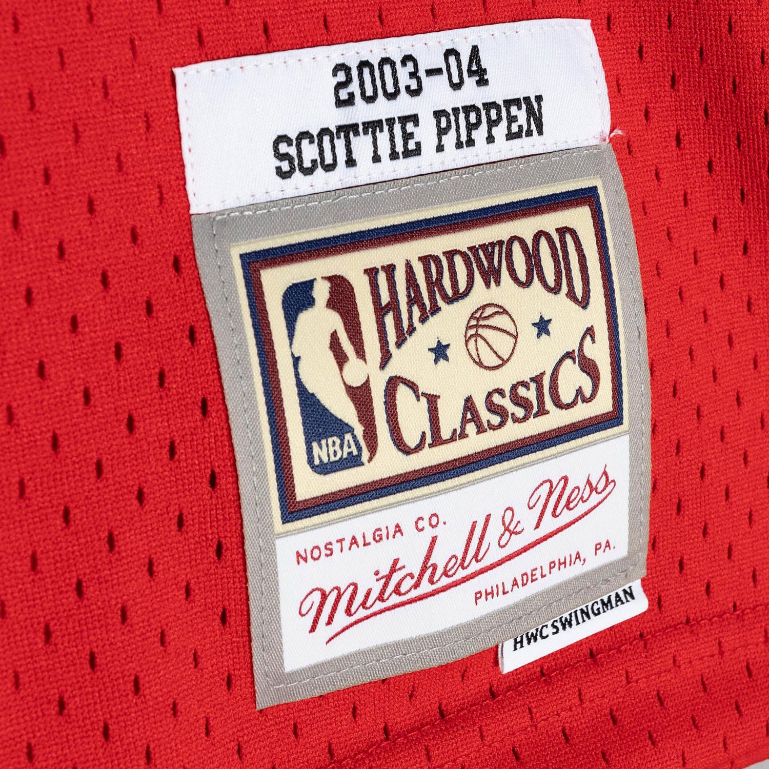 Mitchell  Ness Scottie Pippen Chicago Bulls Hardwood Classics 2003-04 Swingman Jersey - view number 4