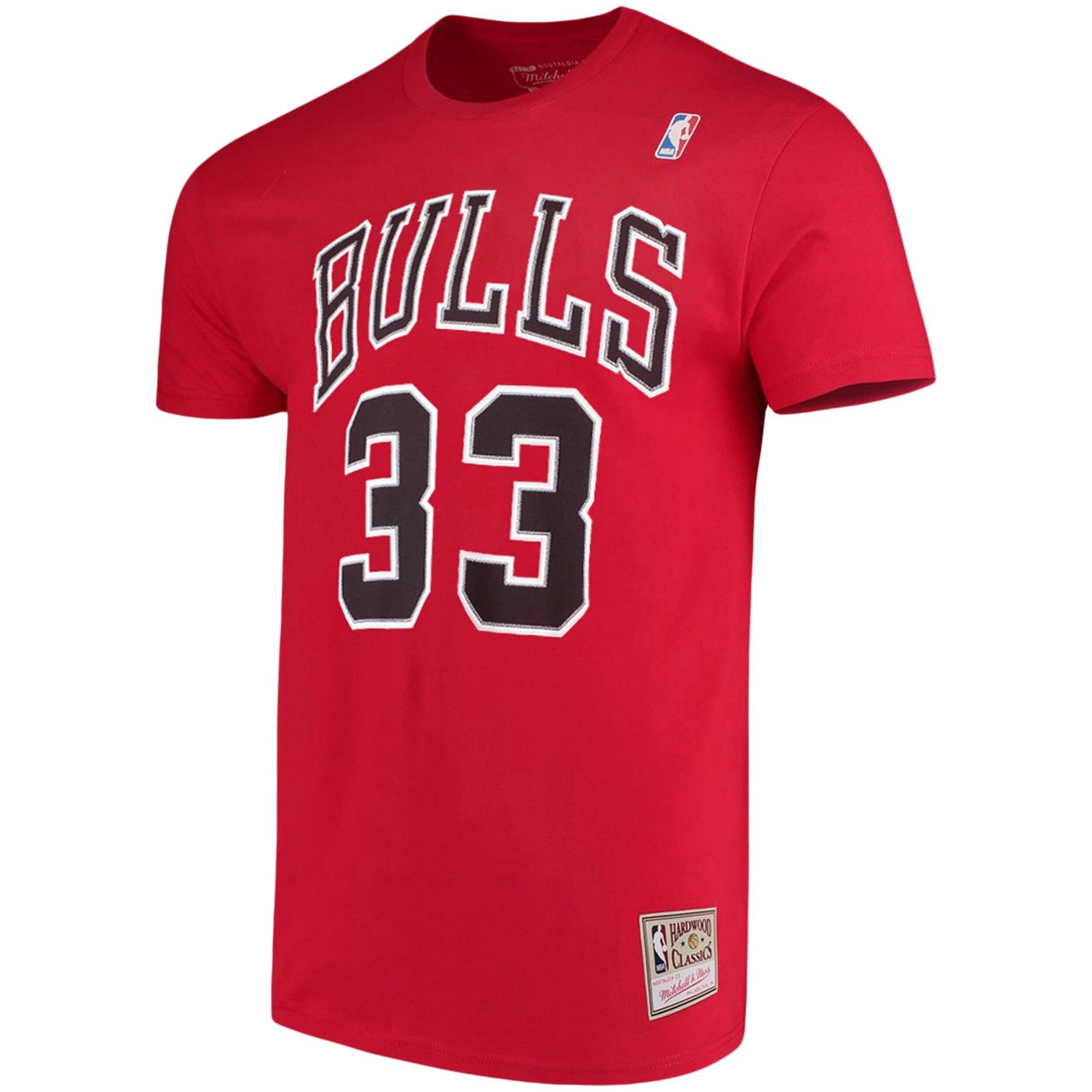Mitchell  Ness Scottie Pippen Chicago Bulls Hardwood Classics Name  Number Player T-Shirt - view number 2