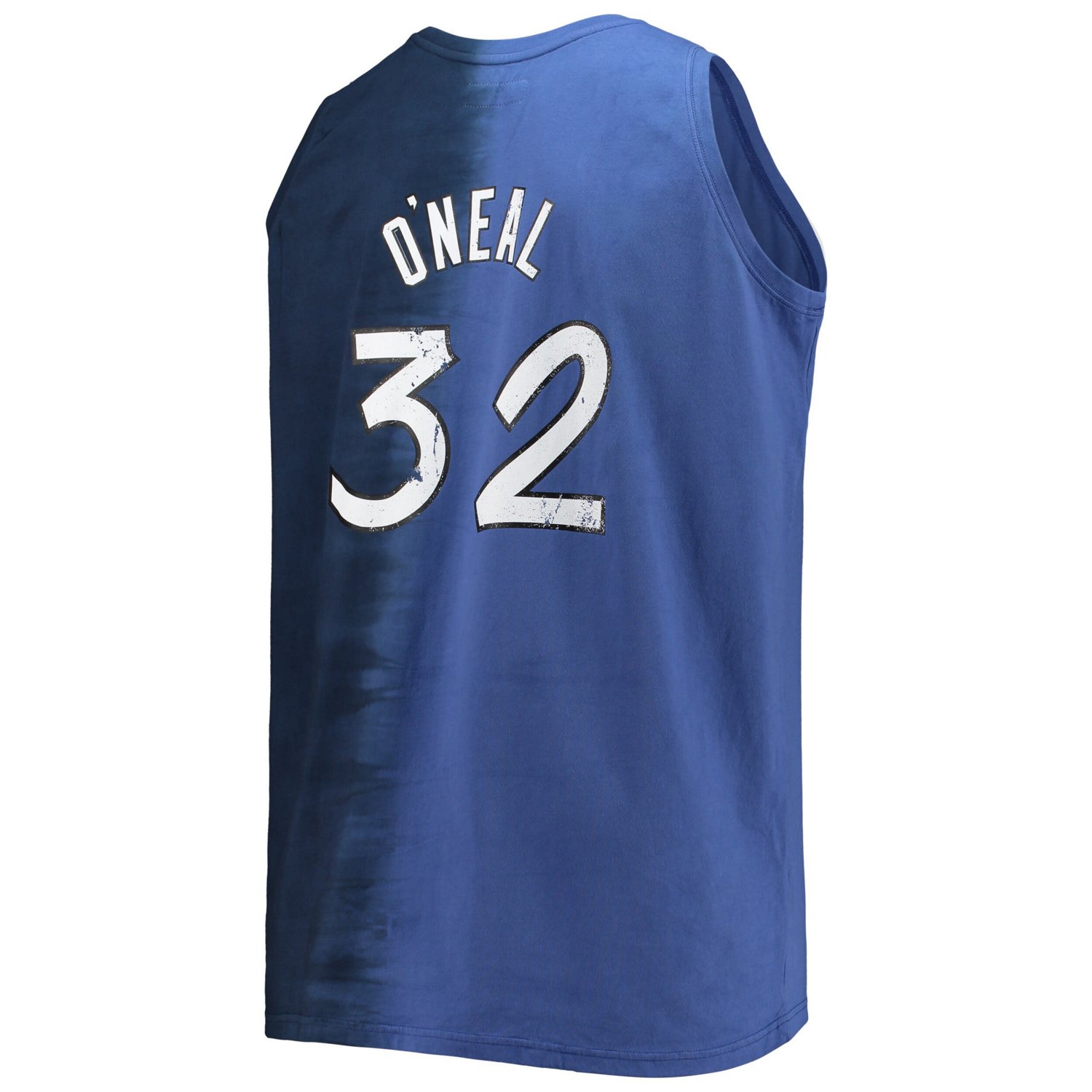 Mitchell  Ness Shaquille O'Neal /Navy Orlando Magic Big  Tall Profile Tie-Dye Player Tank Top                                    - view number 3