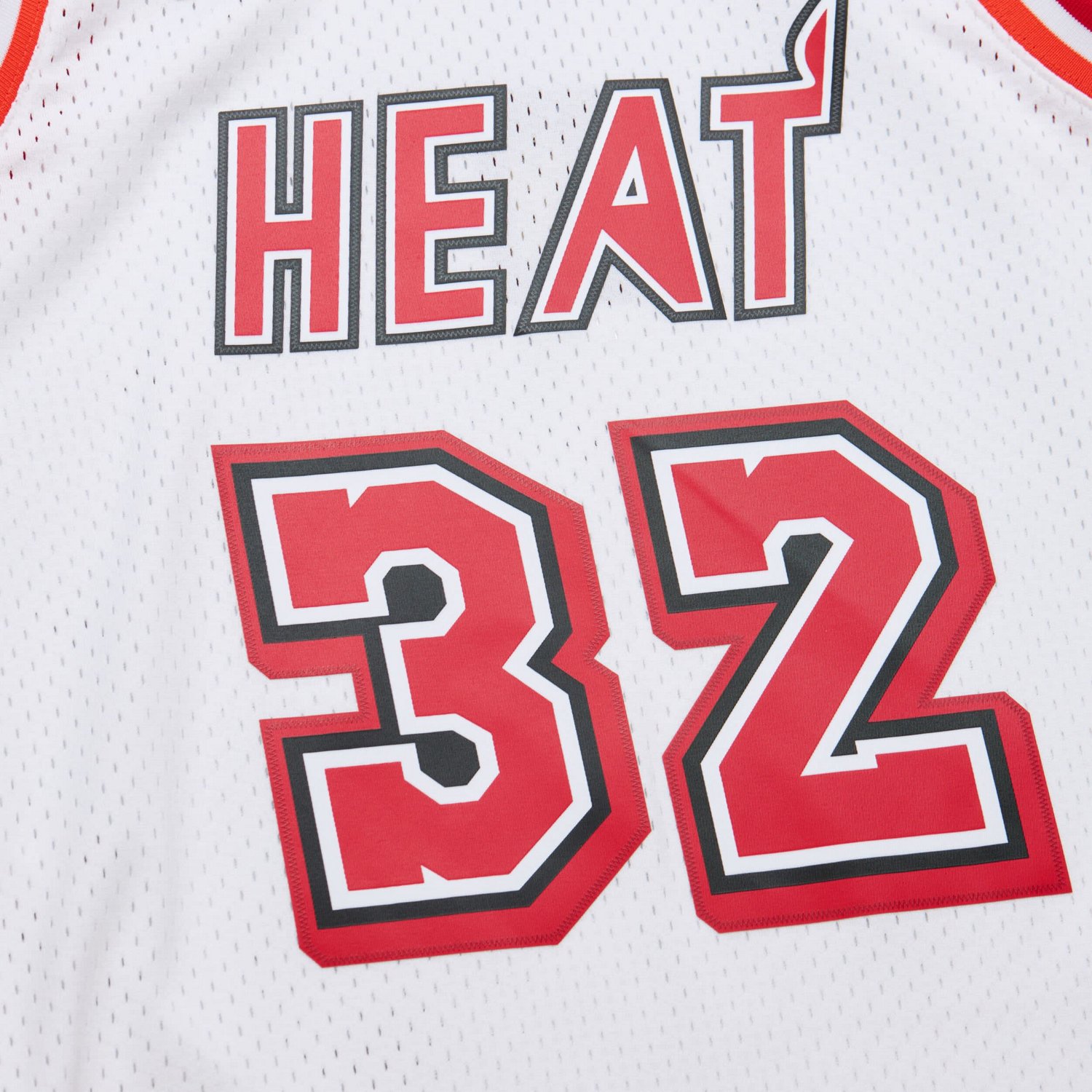 Mitchell  Ness Shaquille O'Neal Miami Heat 2007/08 Hardwood Classics Swingman Jersey                                             - view number 4