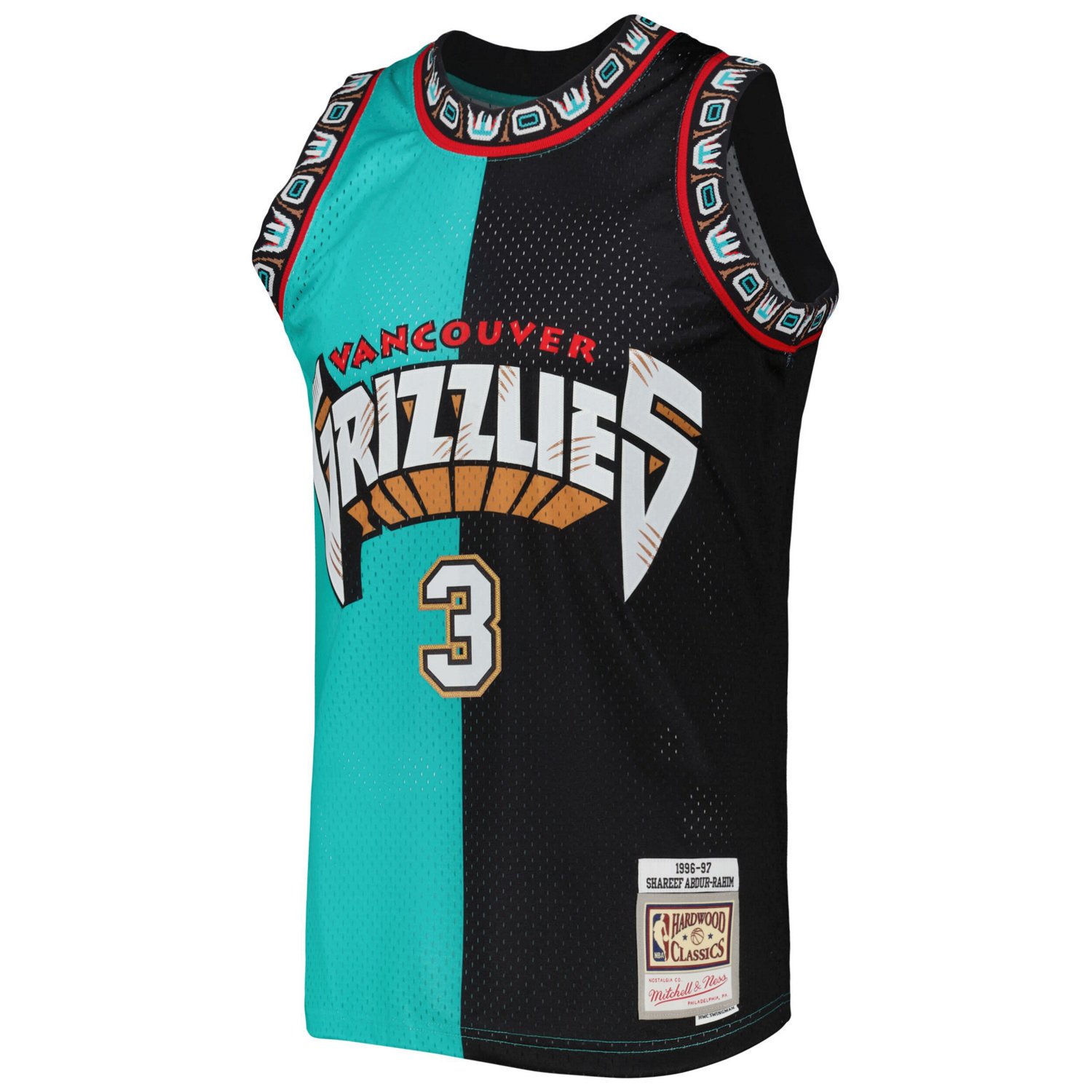 Mitchell Ness Shareef Abdur-Rahim /Black Vancouver Grizzlies